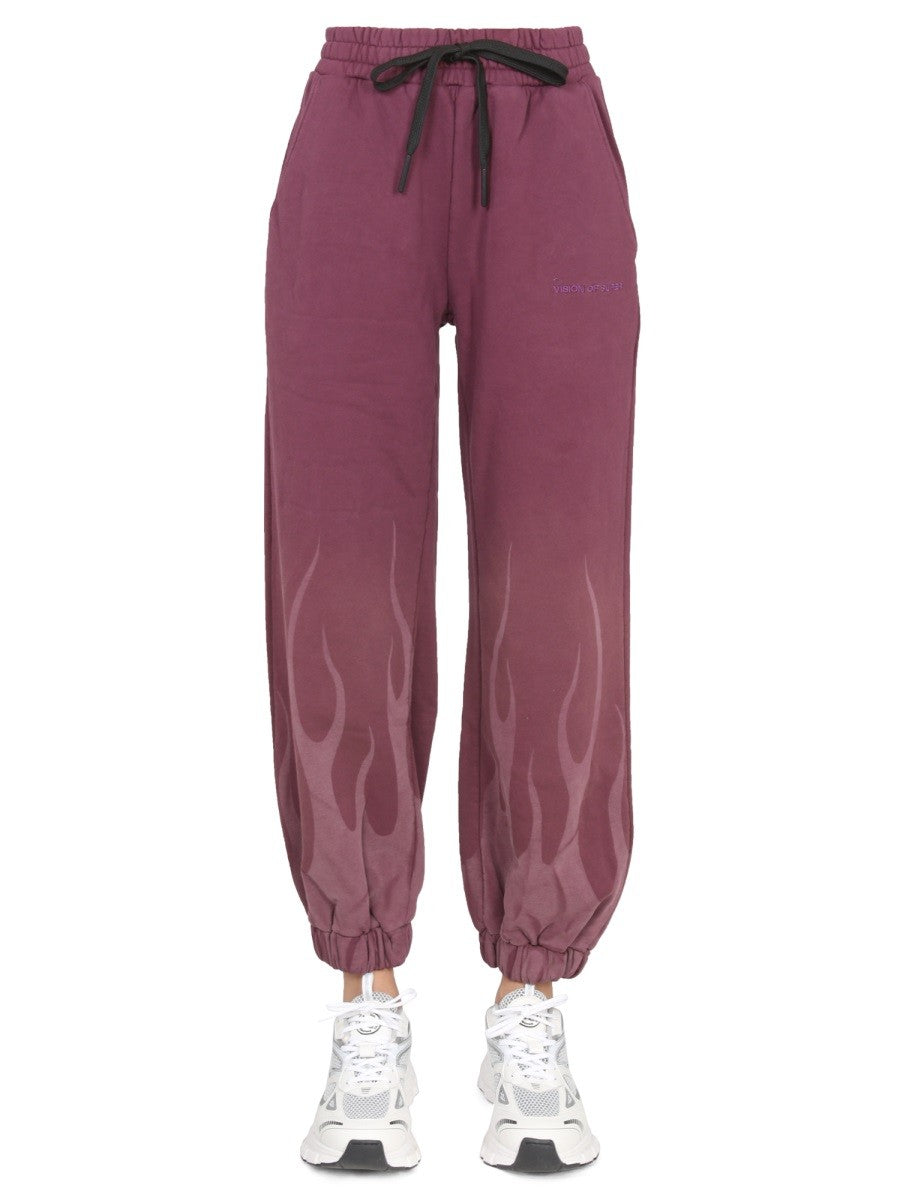 "CORROSIVE FLAMES" PANTS | Basement 88