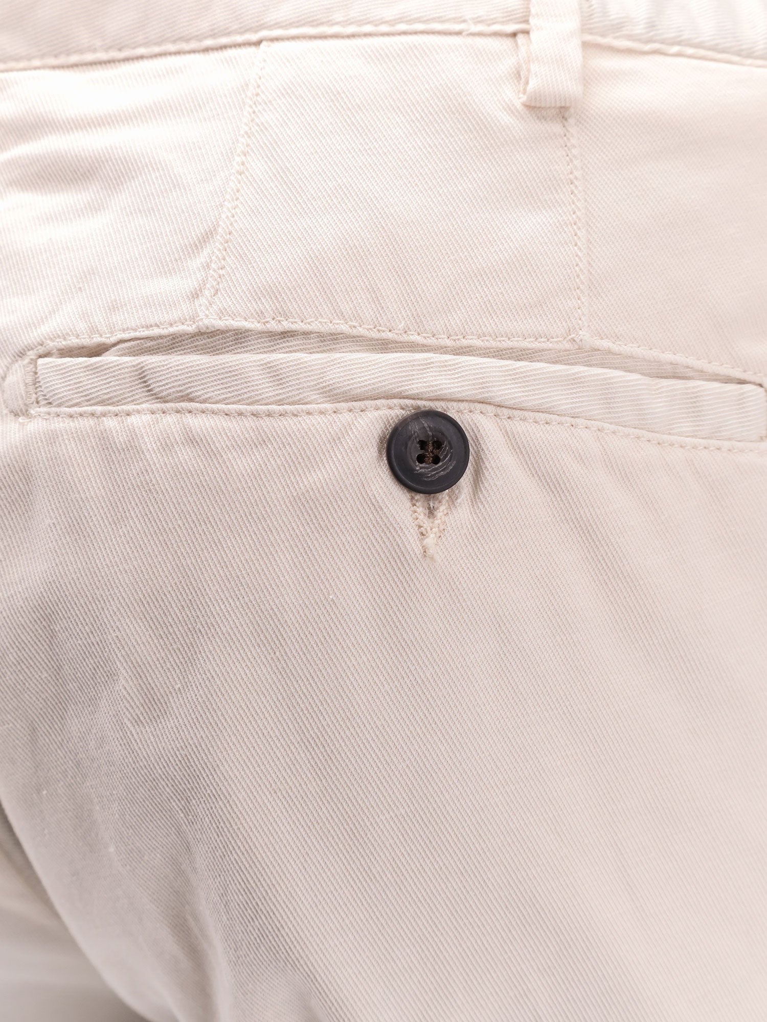 Cotton and linen trousers