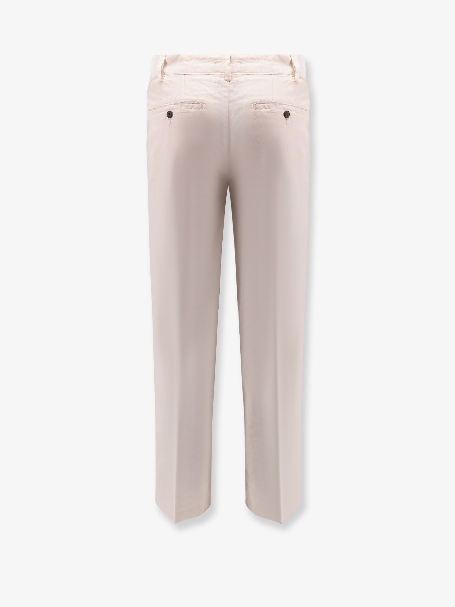 Cotton and linen trousers