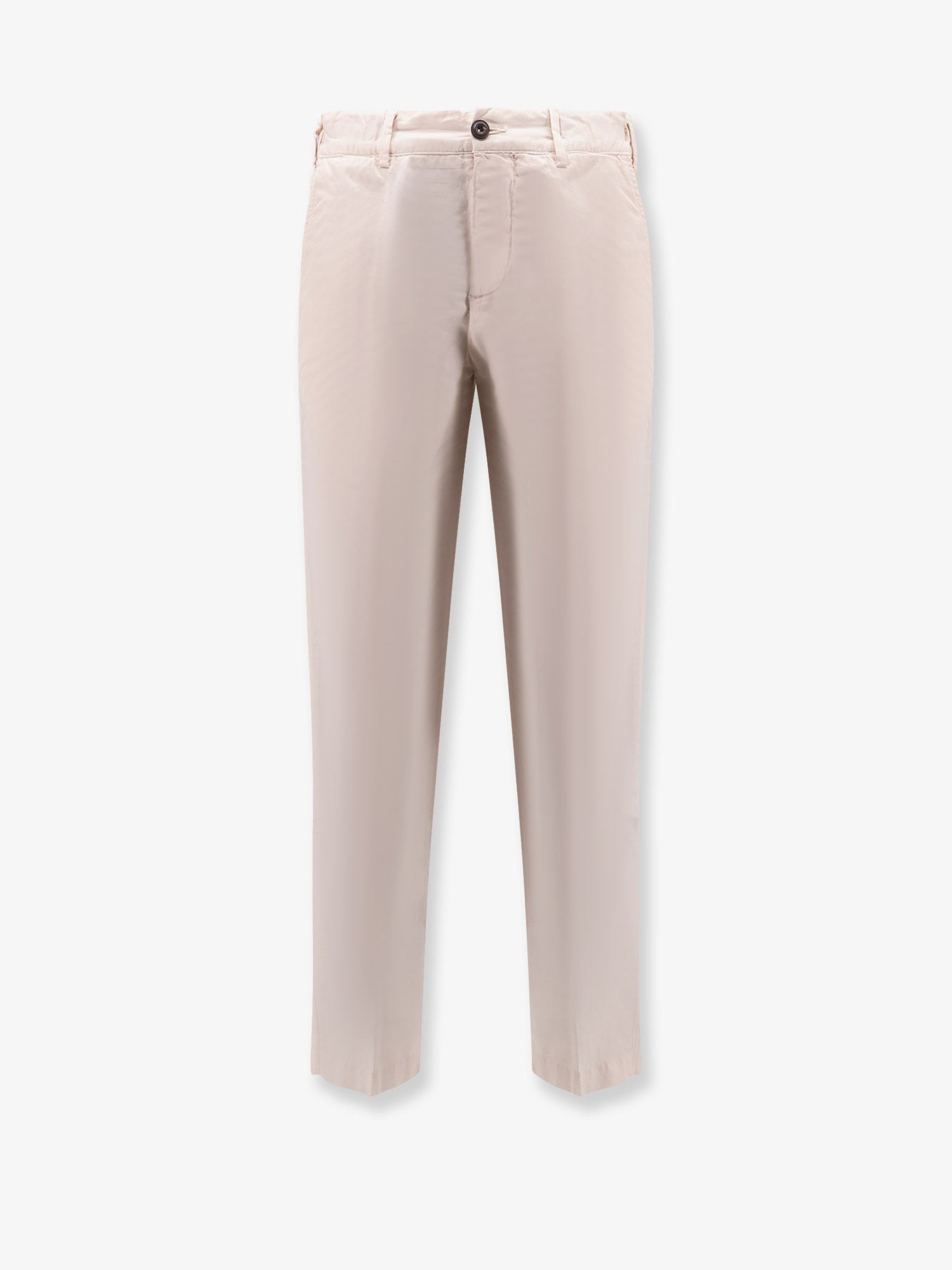Cotton and linen trousers