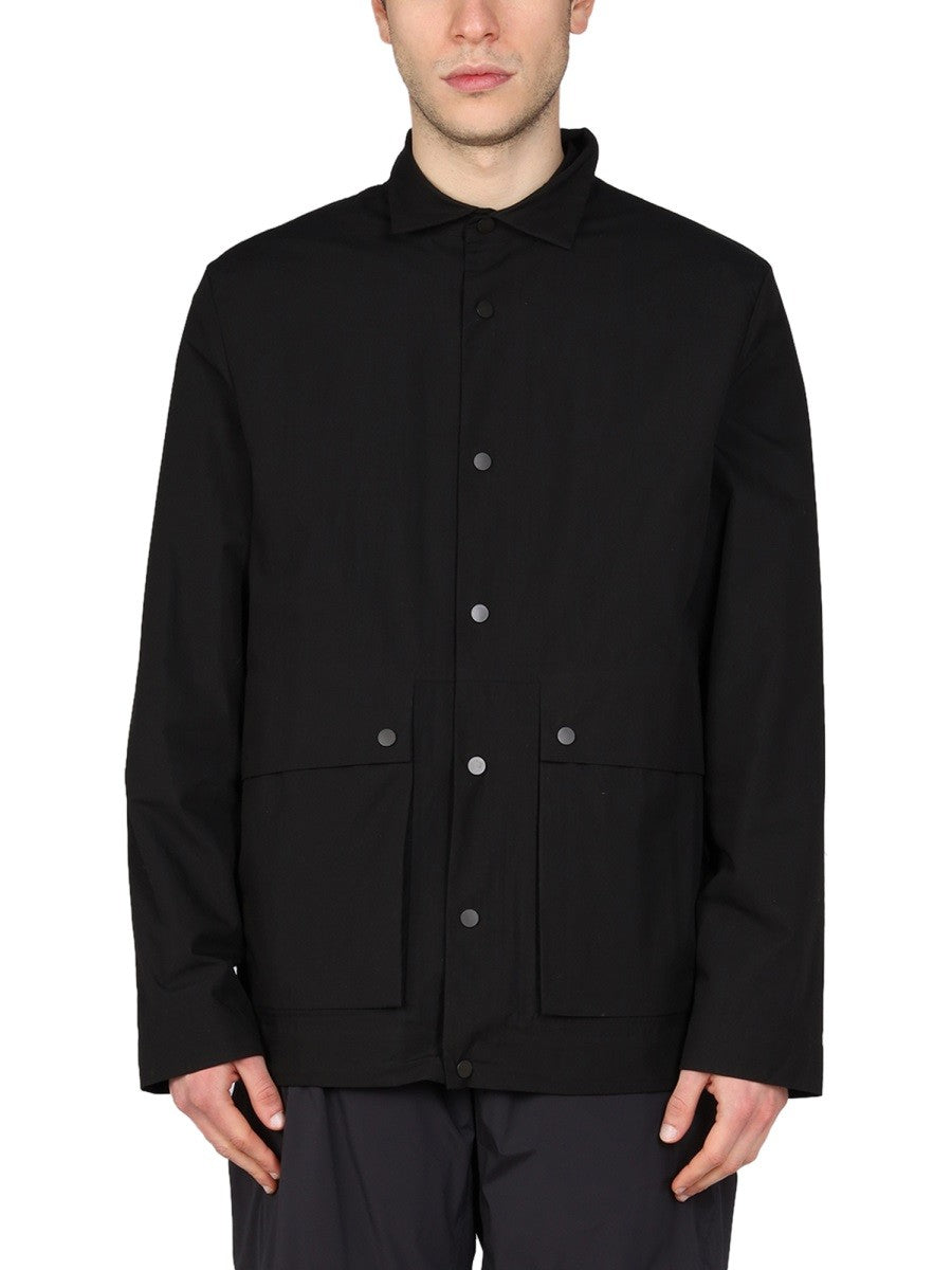 COTTON AND NYLON JACKET | Basement 88
