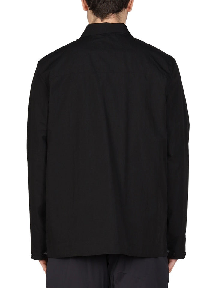COTTON AND NYLON JACKET | Basement 88