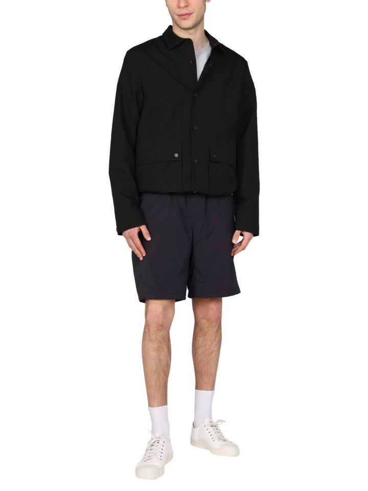 COTTON AND NYLON JACKET | Basement 88