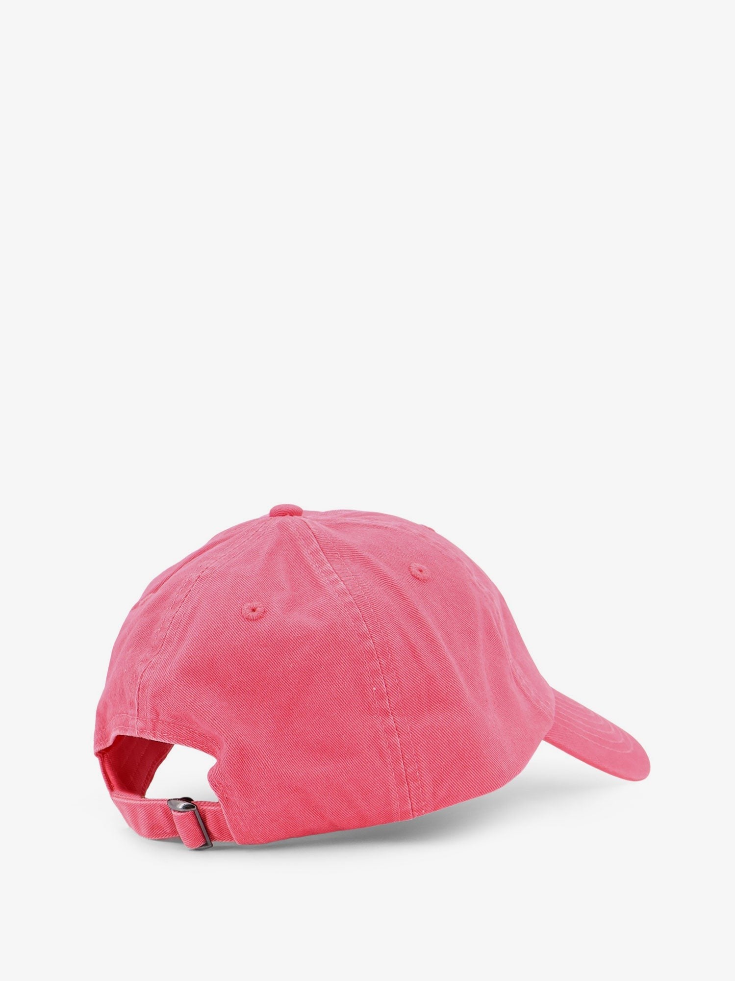 Cotton baseball hat with embroidered logo