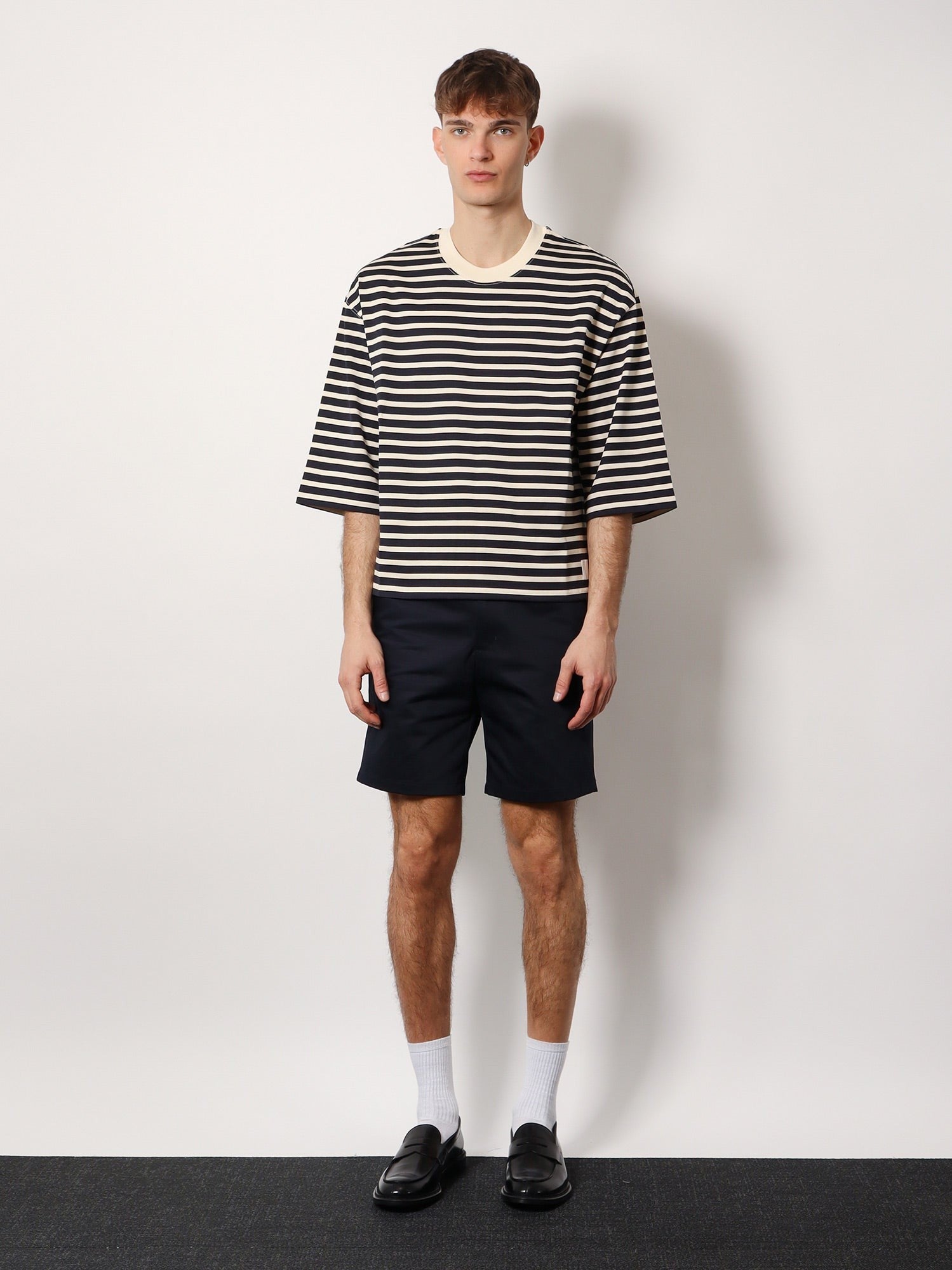 Bermuda en coton avec détail élastique