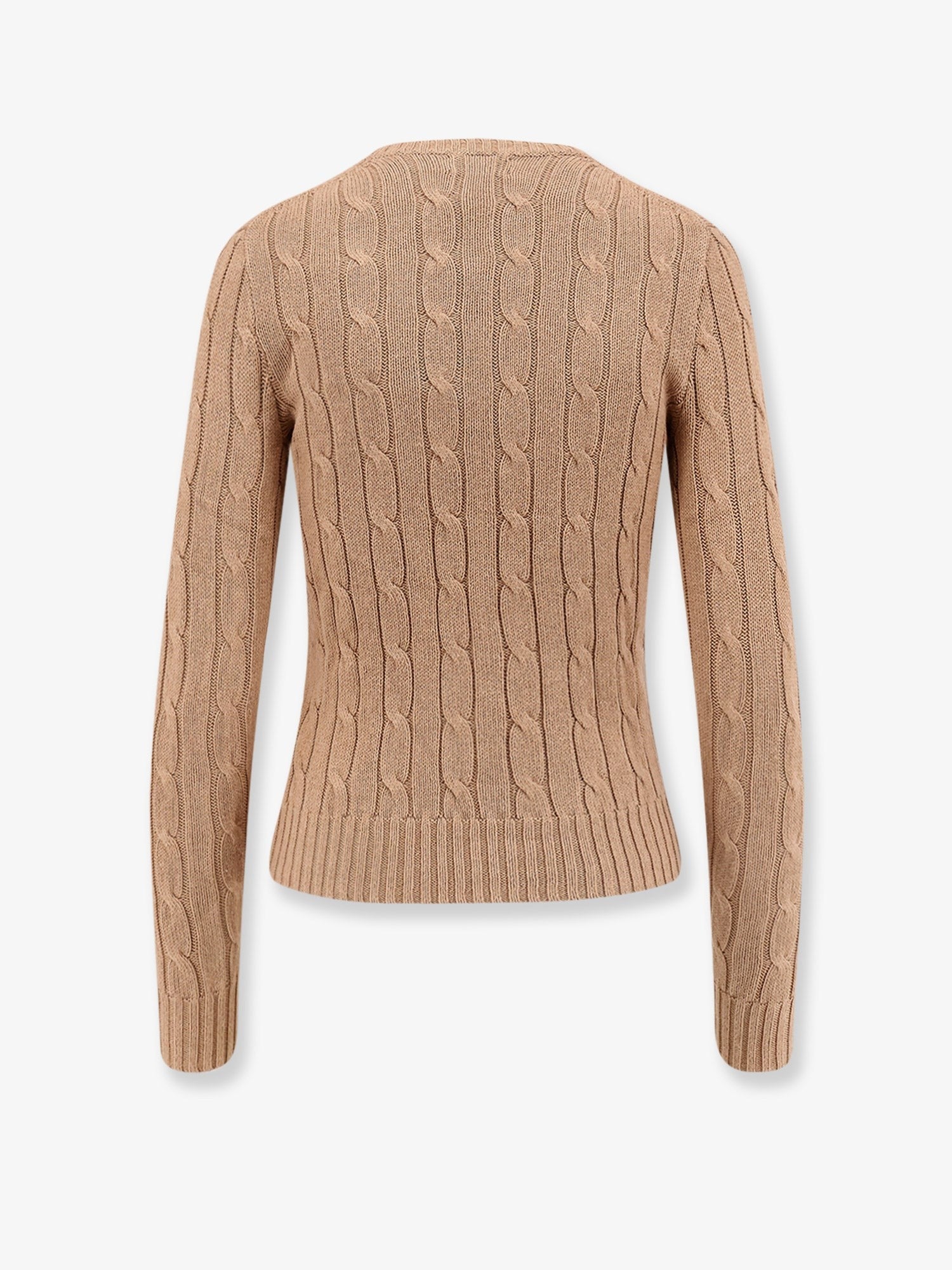 Cotton cable knit sweater