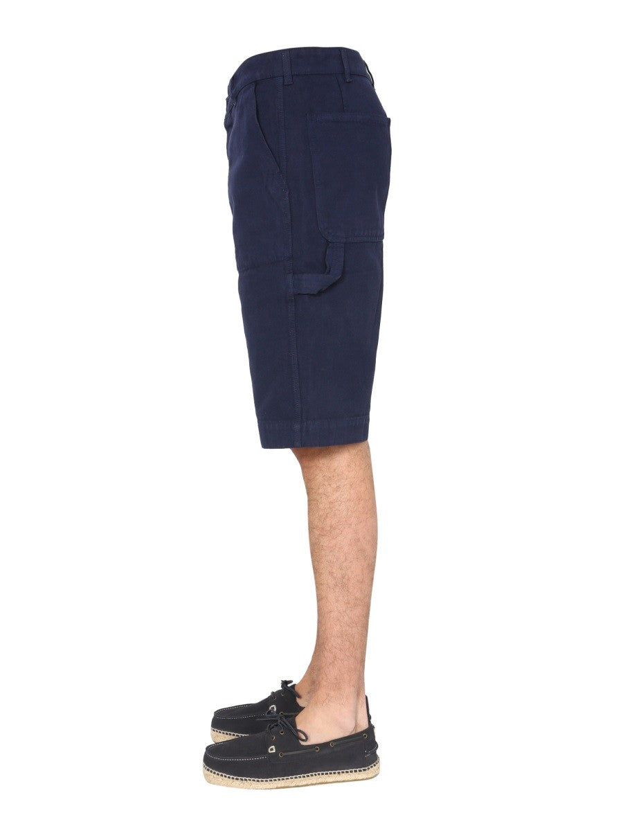 COTTON CANVAS BERMUDA | Basement 88