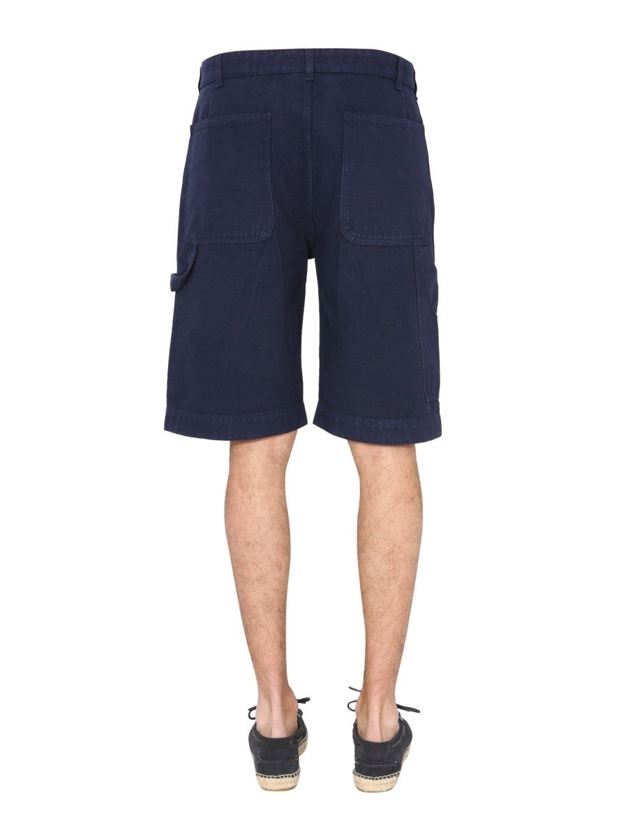 COTTON CANVAS BERMUDA | Basement 88