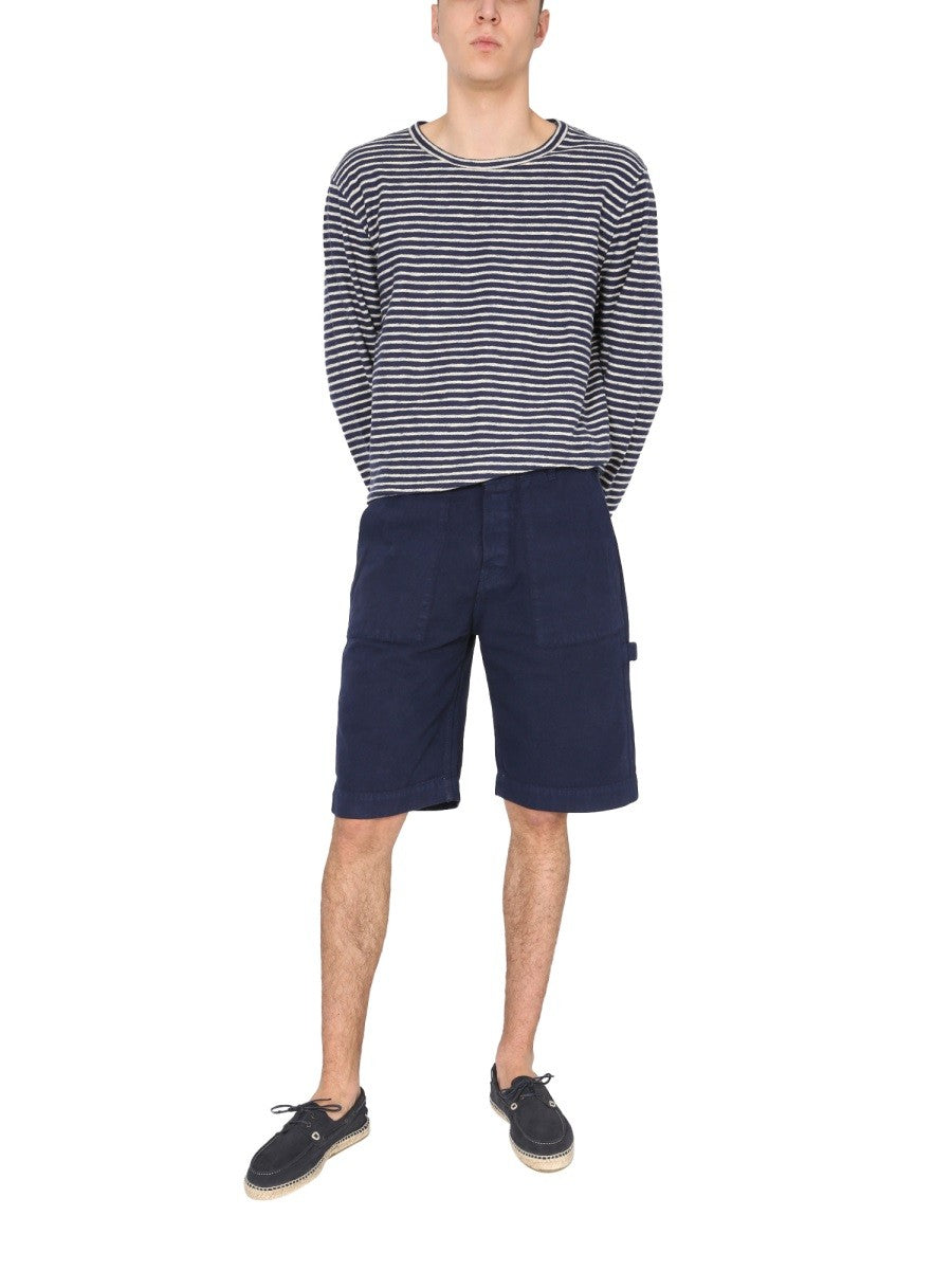 COTTON CANVAS BERMUDA | Basement 88