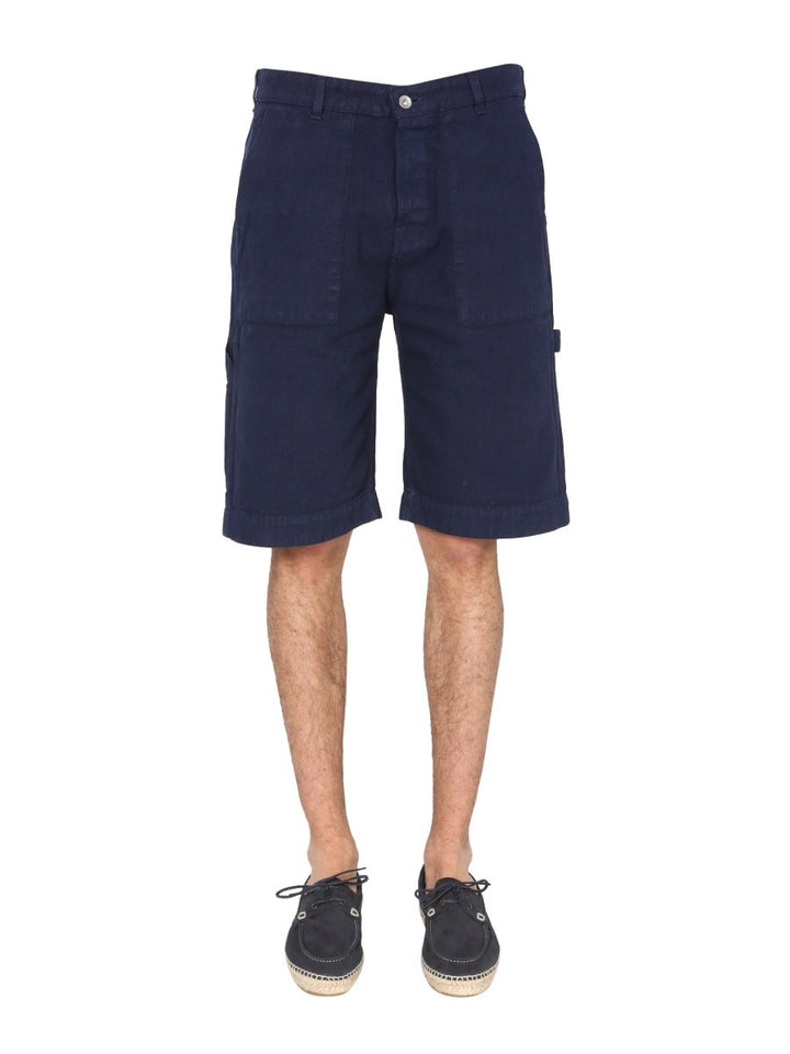 COTTON CANVAS BERMUDA | Basement 88