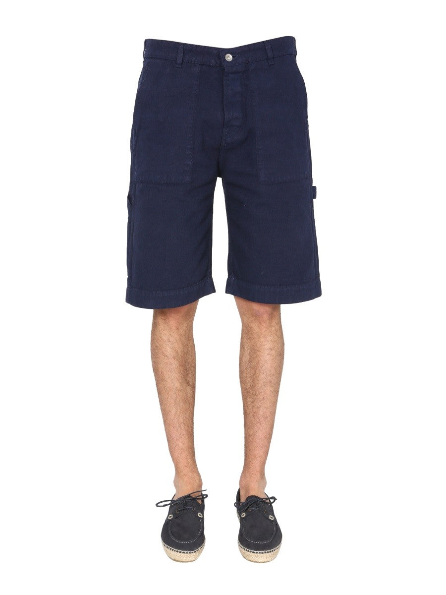 COTTON CANVAS BERMUDA | Basement 88