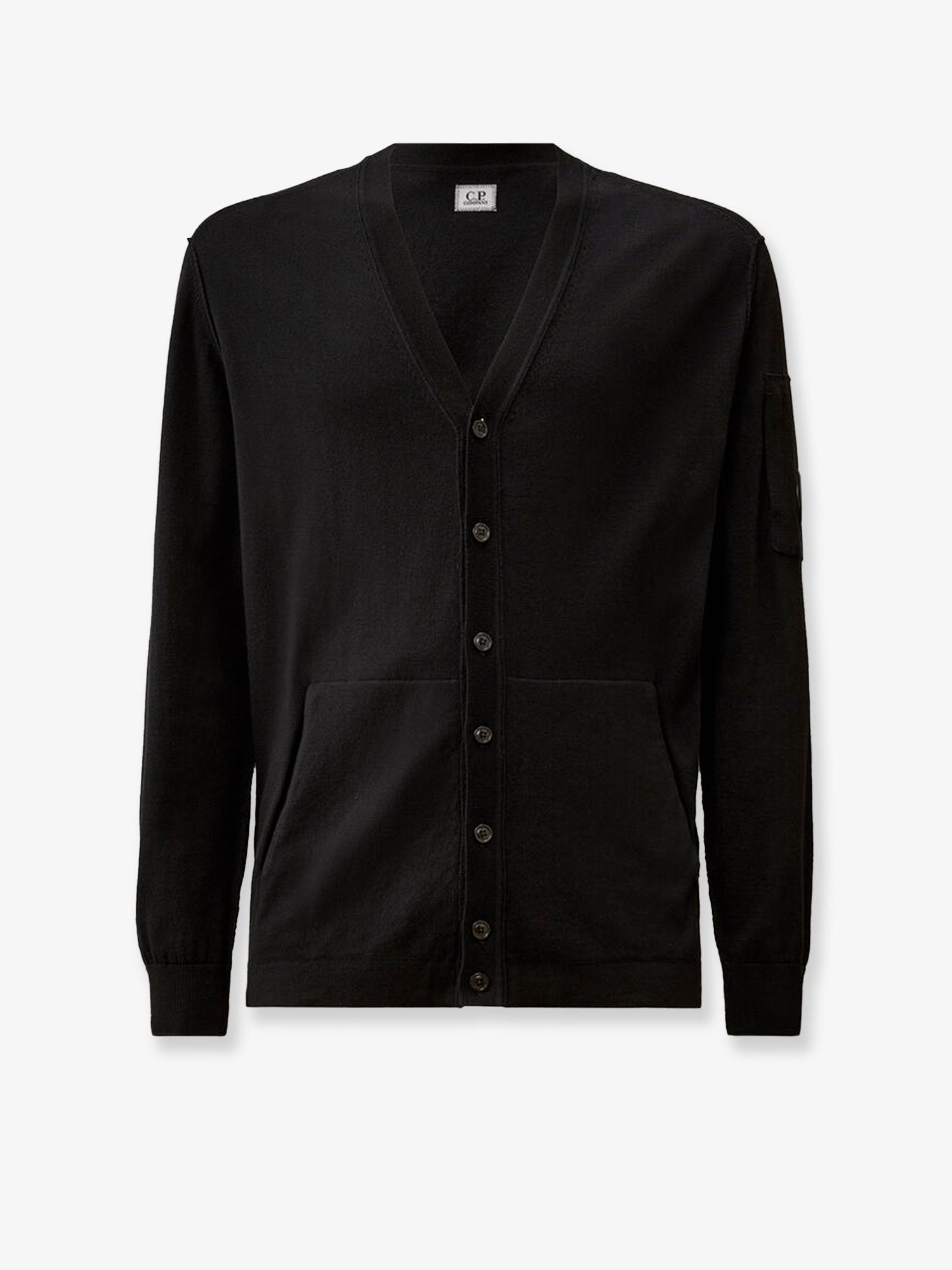 Cardigan en coton avec détail logo