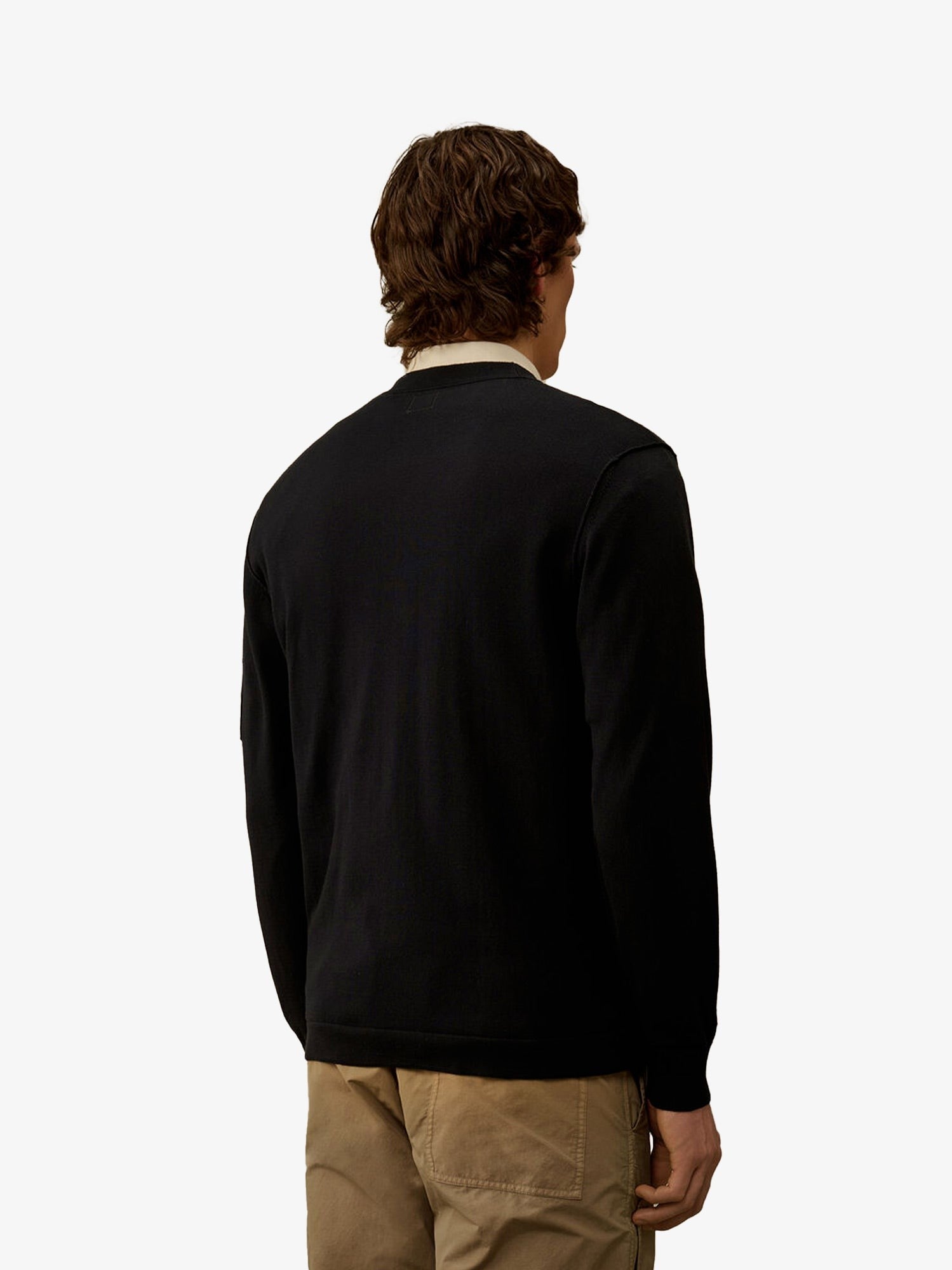 Cardigan en coton avec détail logo
