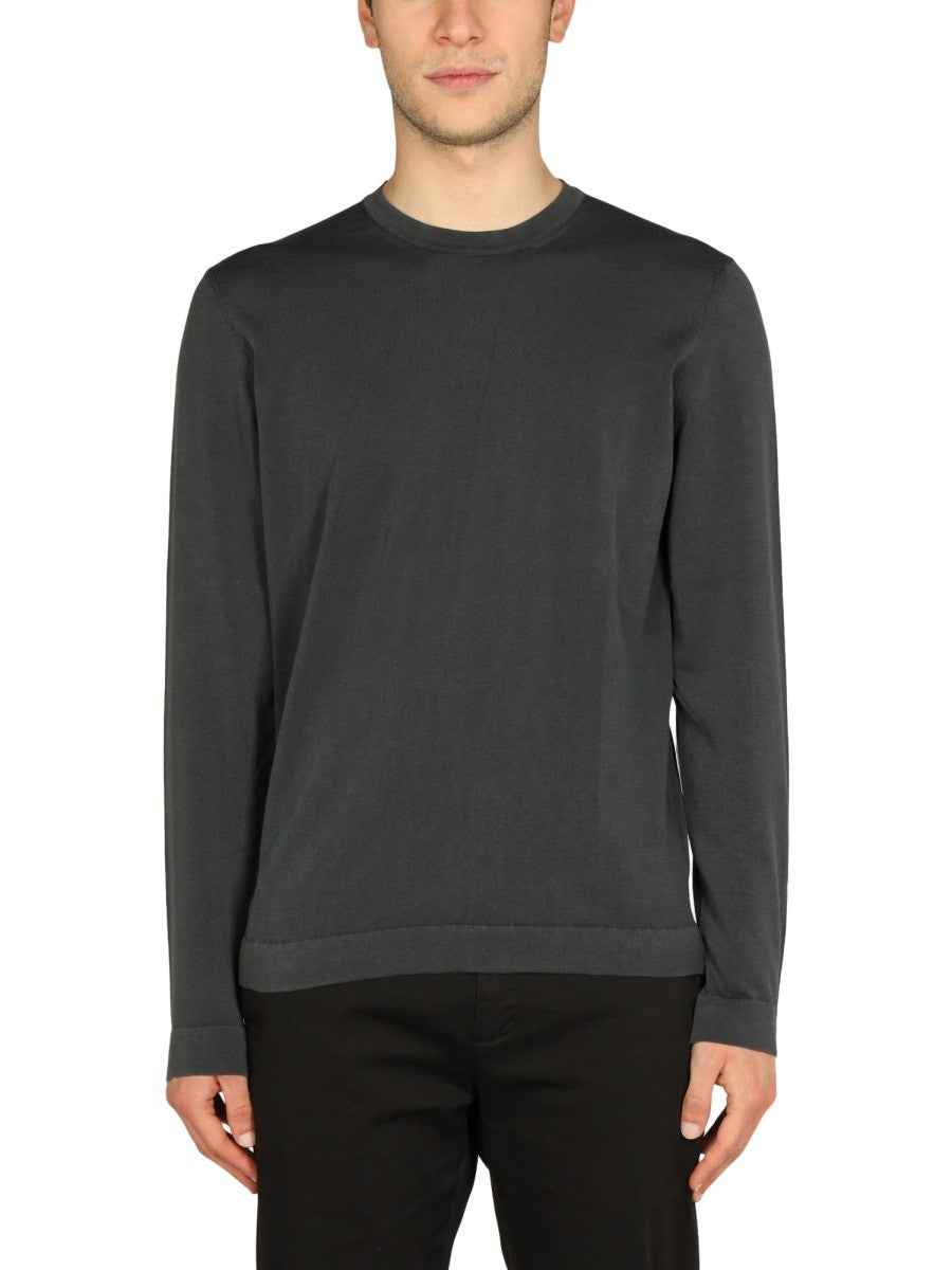 COTTON CREW NECK SWEATER