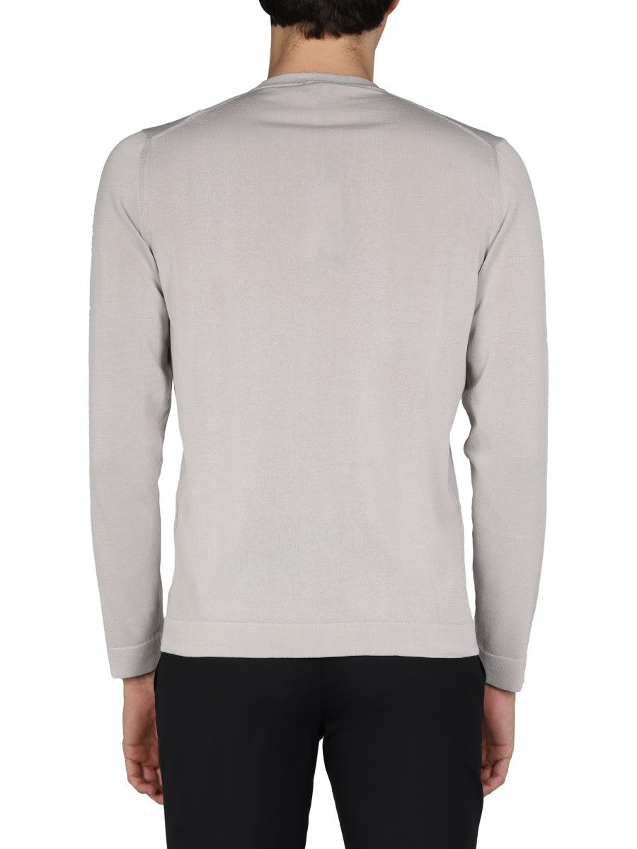 COTTON CREW NECK SWEATER