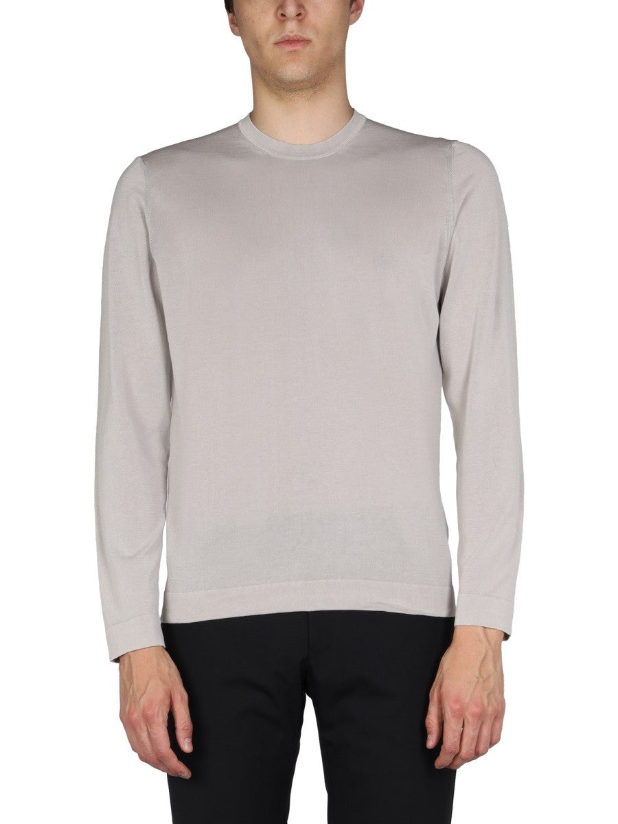 COTTON CREW NECK SWEATER