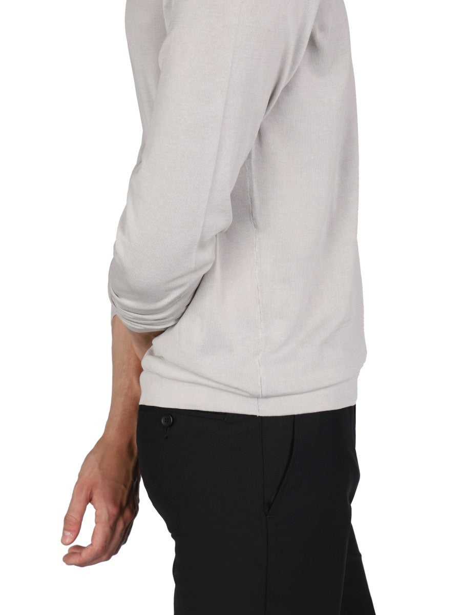 COTTON CREW NECK SWEATER