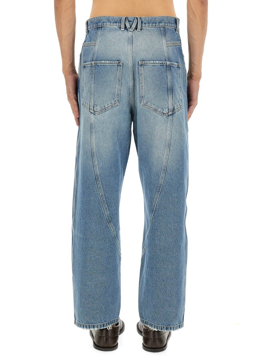 COTTON DENIM JEANS