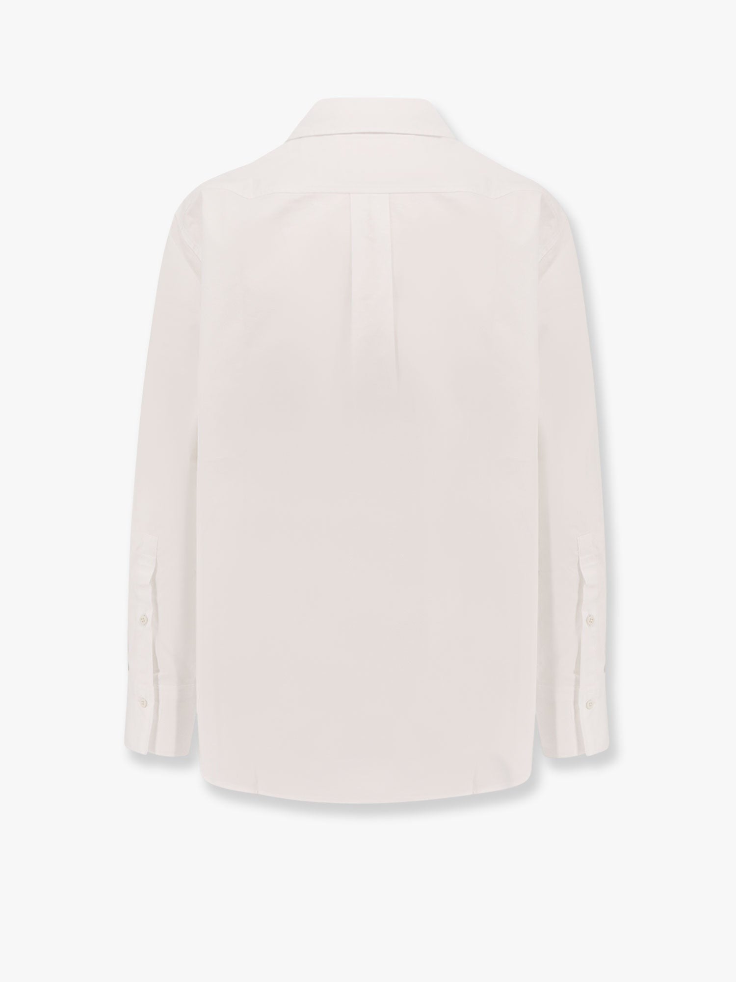 Cotton Shirt With Asymmetric Closure
