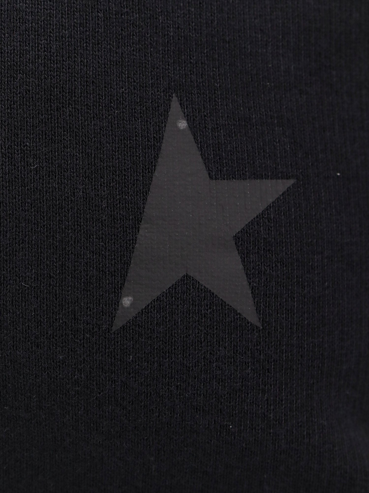 Cotton sweatshirt with iconic frontal star