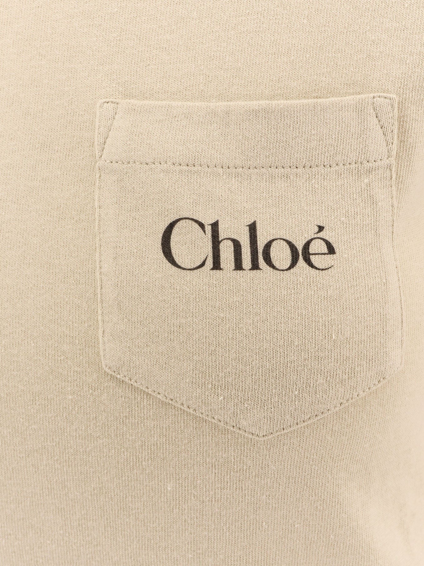 Cotton T-Shirt With Contrasting Profiles