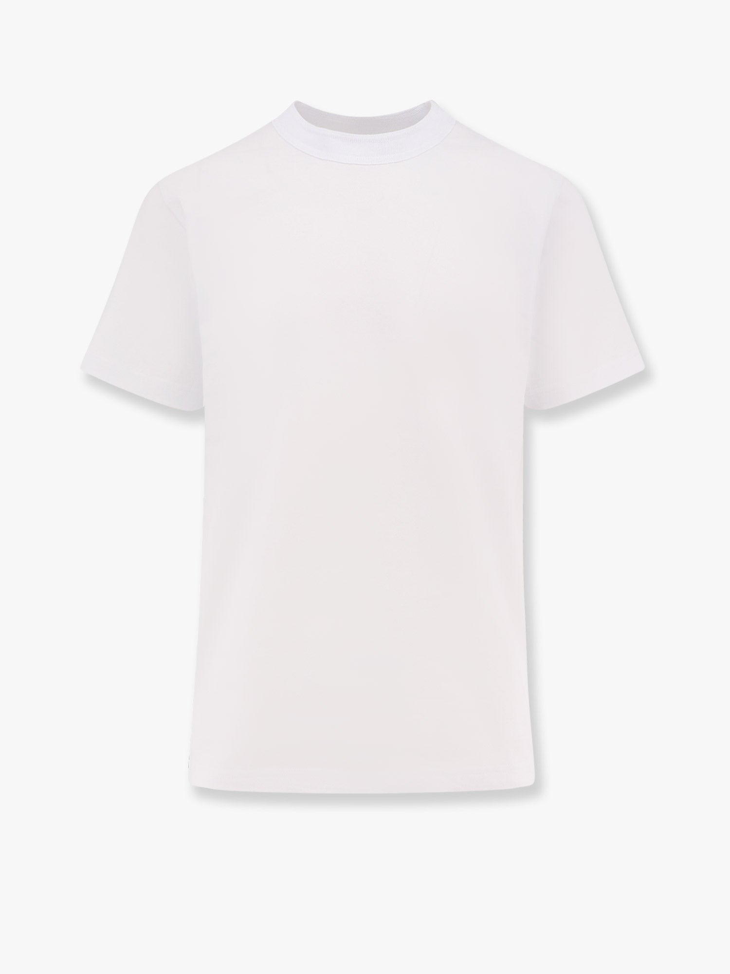 Cotton t-shirt with logo on the back