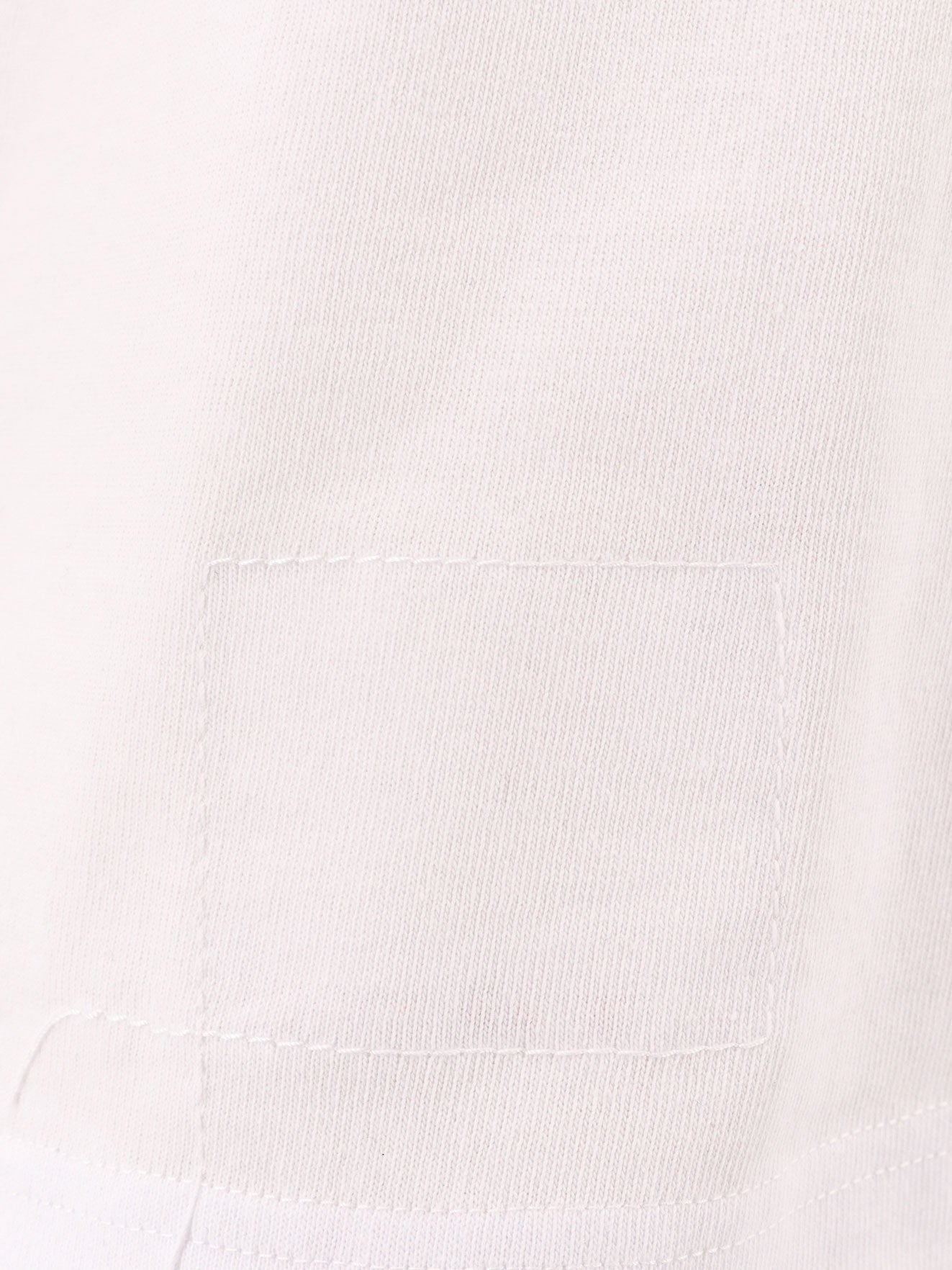 Cotton t-shirt with logo on the back