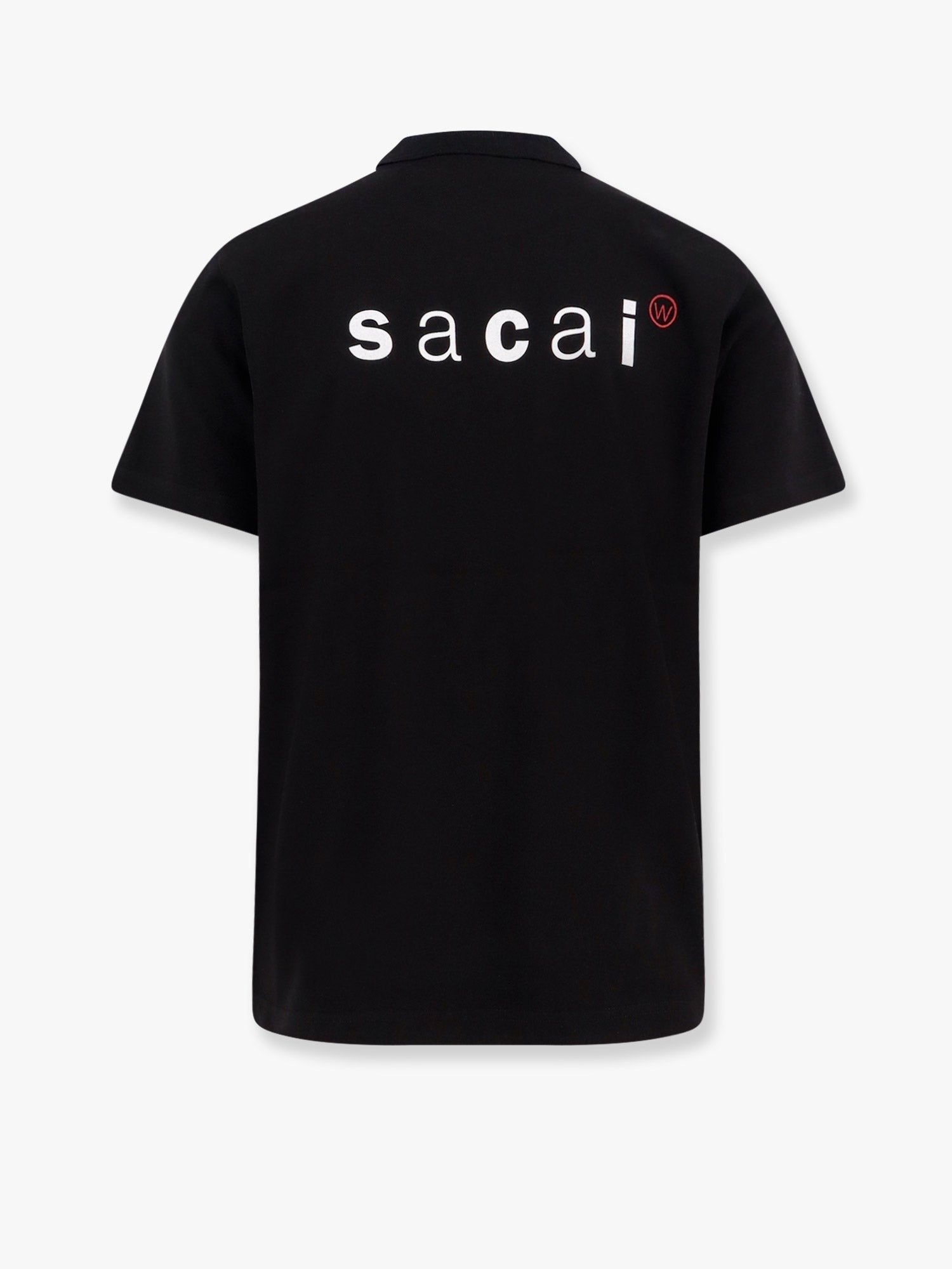 Cotton t-shirt with logo on the back
