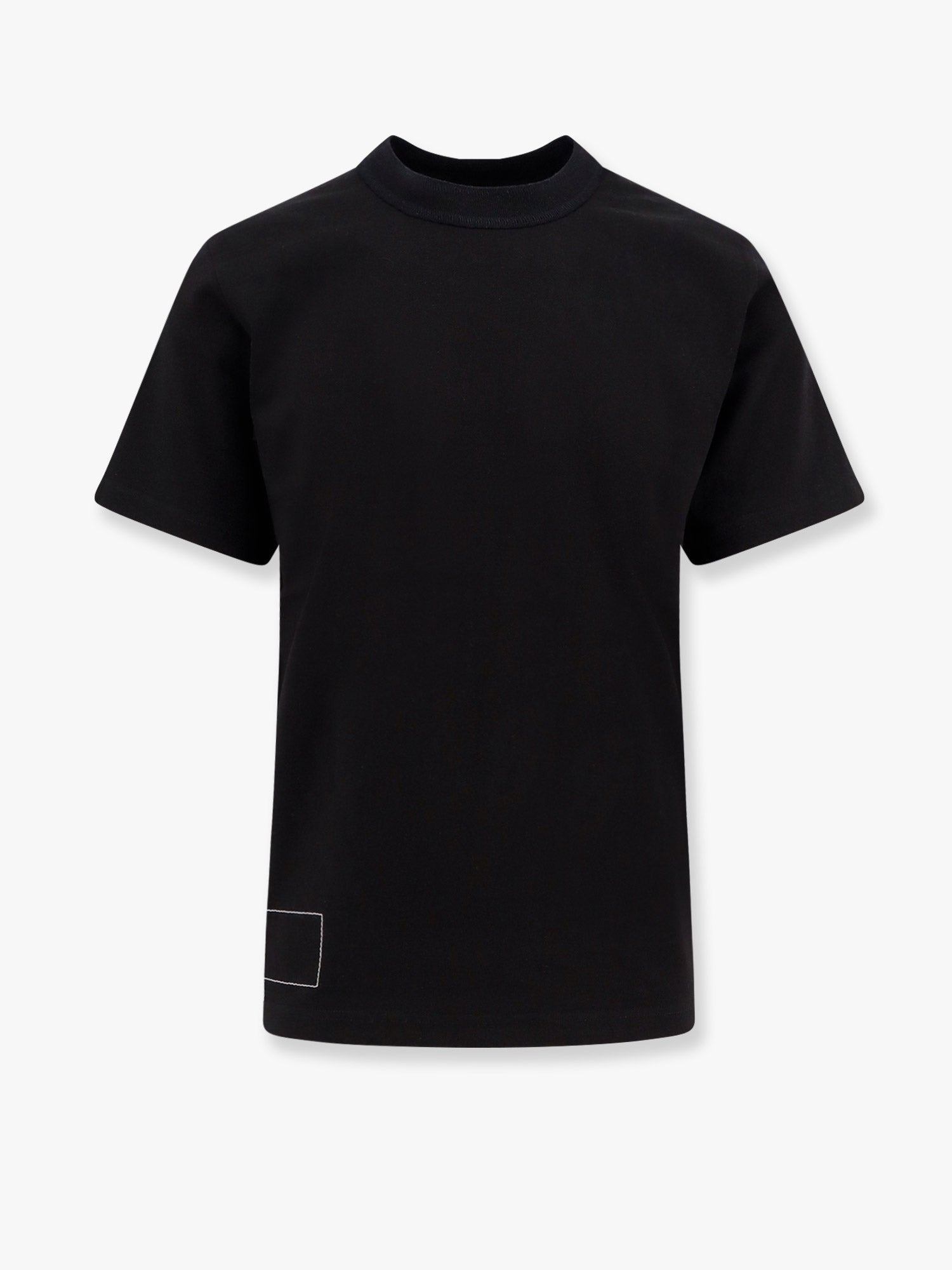 Cotton t-shirt with logo on the back