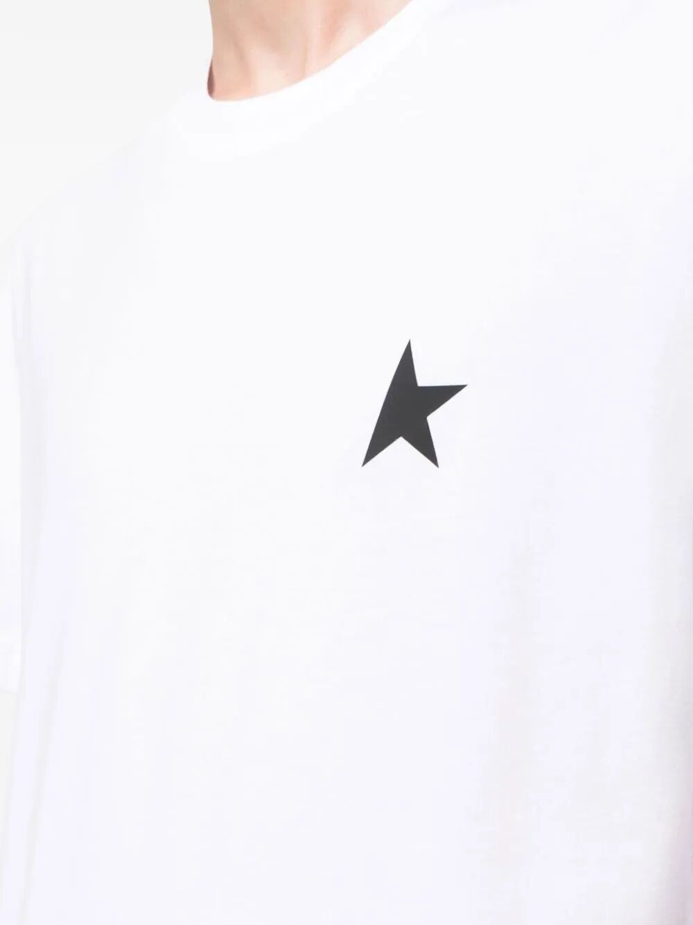 Cotton t-shirt with star print