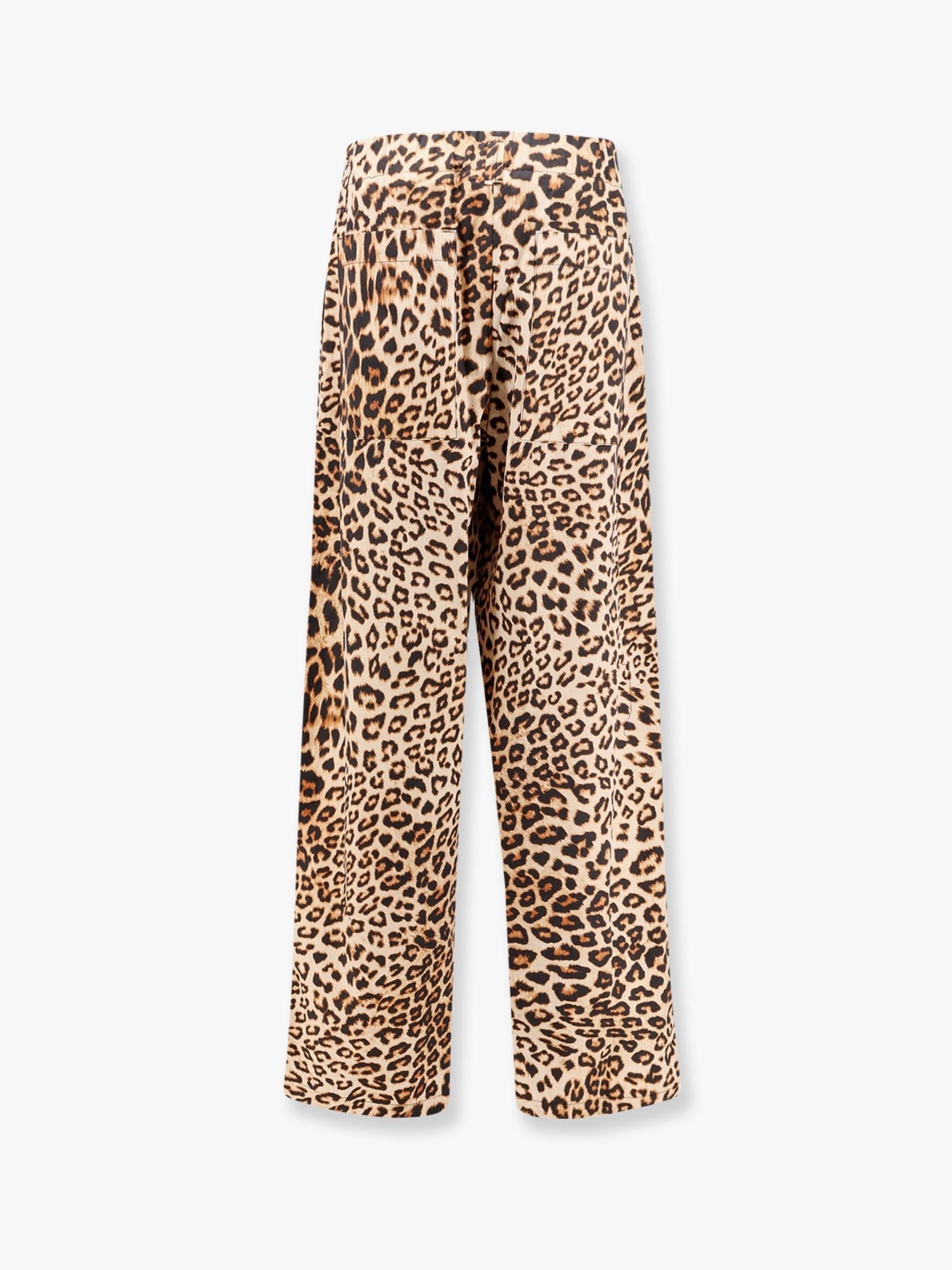 Cotton Trouser With Animalier Print
