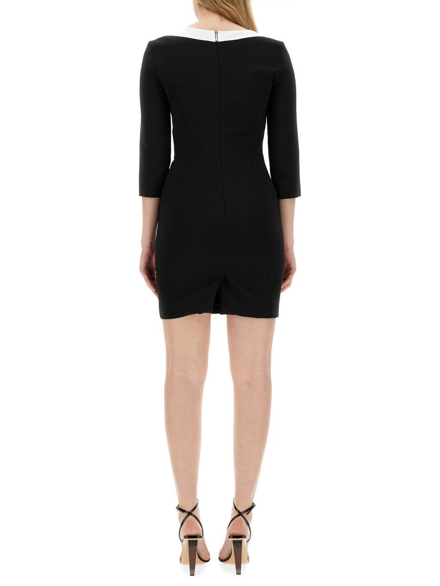 CREPE HOUSE SYMBOLS DRESS !?