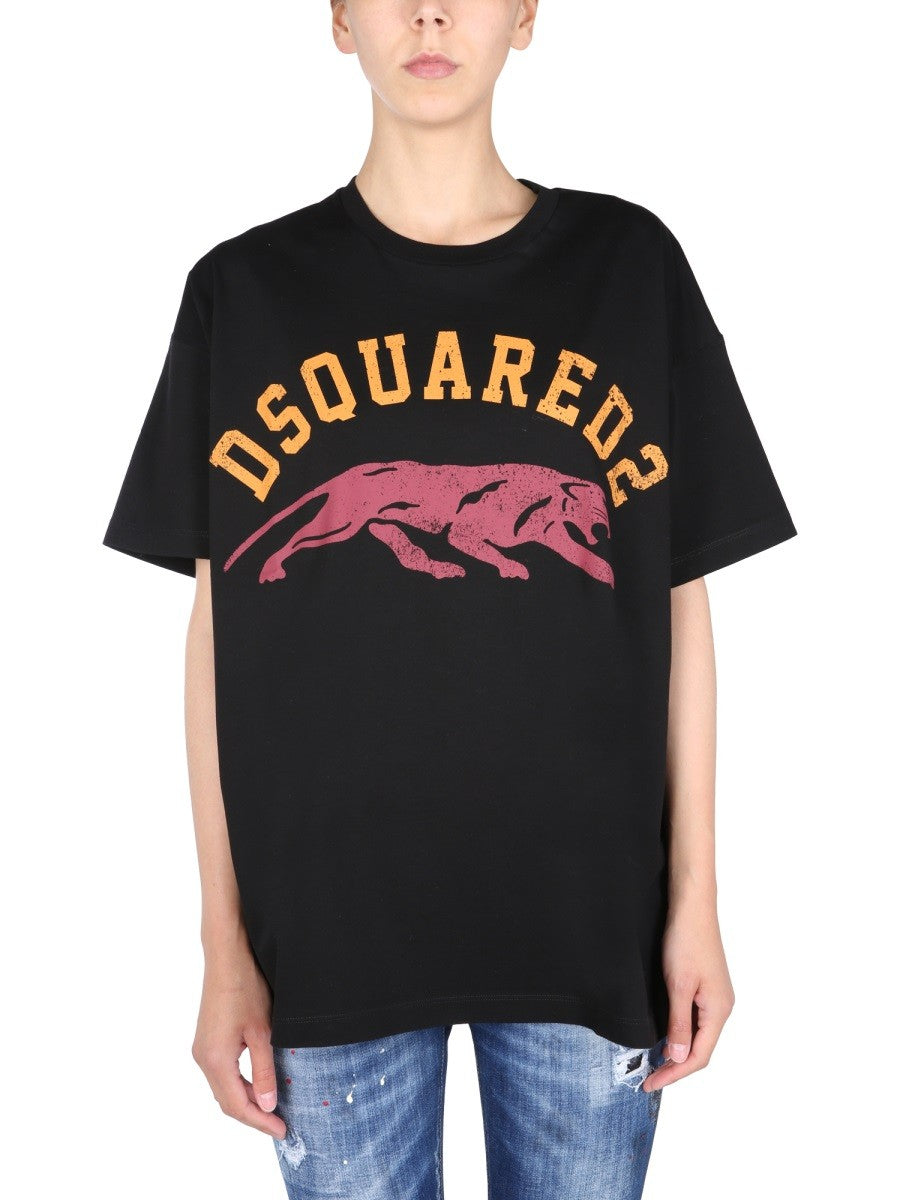 Front Logo Crew Neck T-Shirt