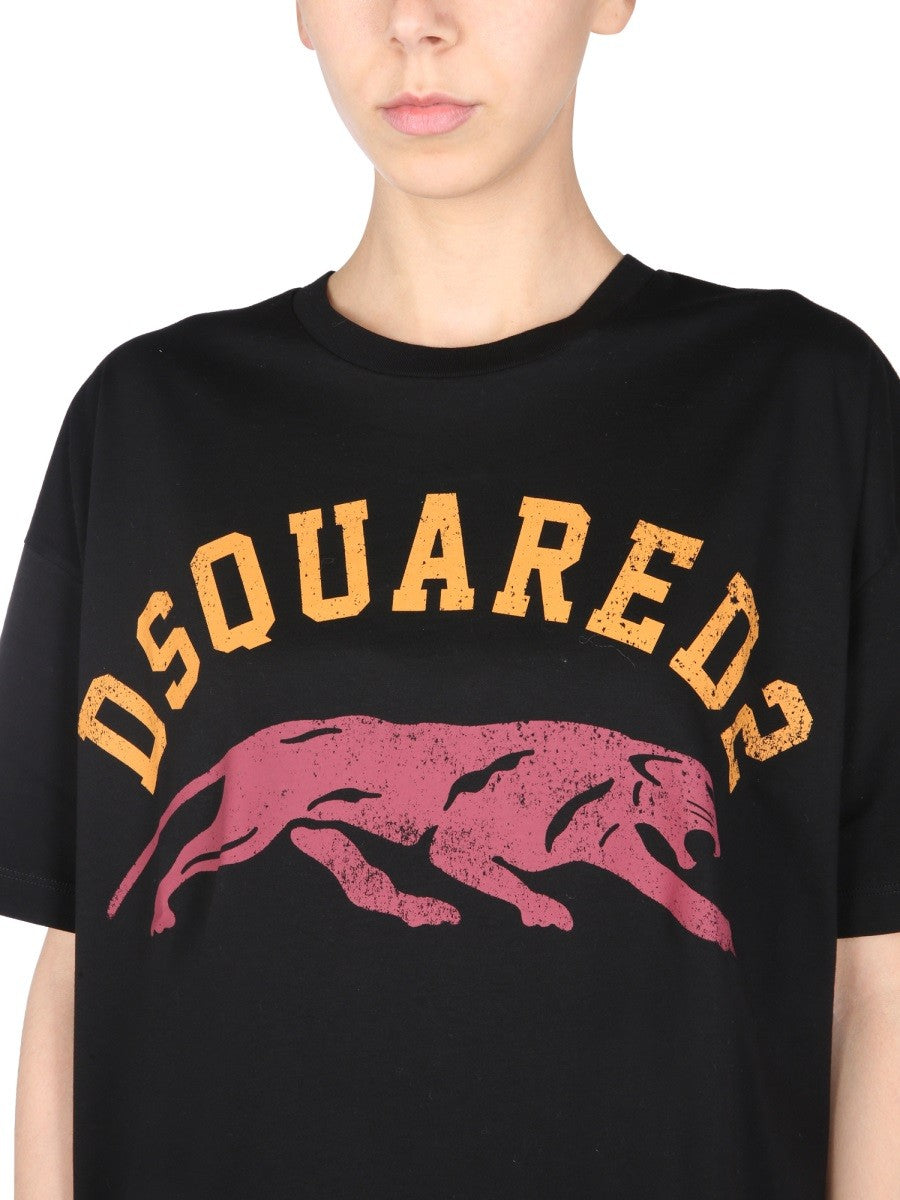 Front Logo Crew Neck T-Shirt