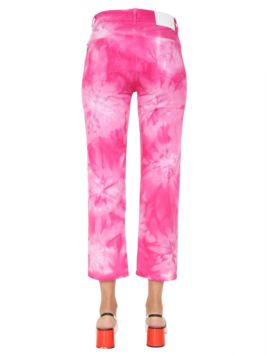Cropped Jeans With Zip Closure