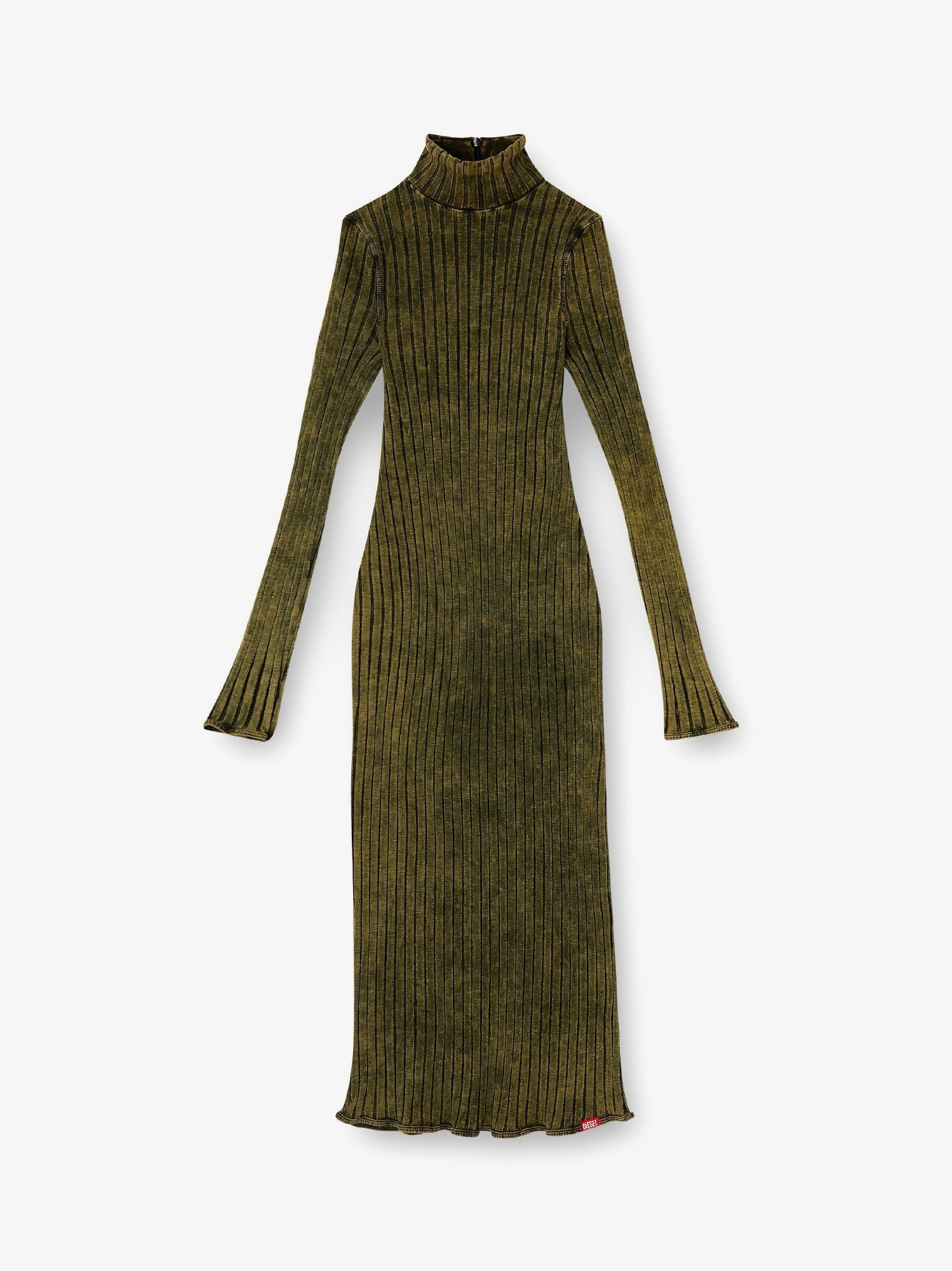 D-Wavya stretch cotton midi dress