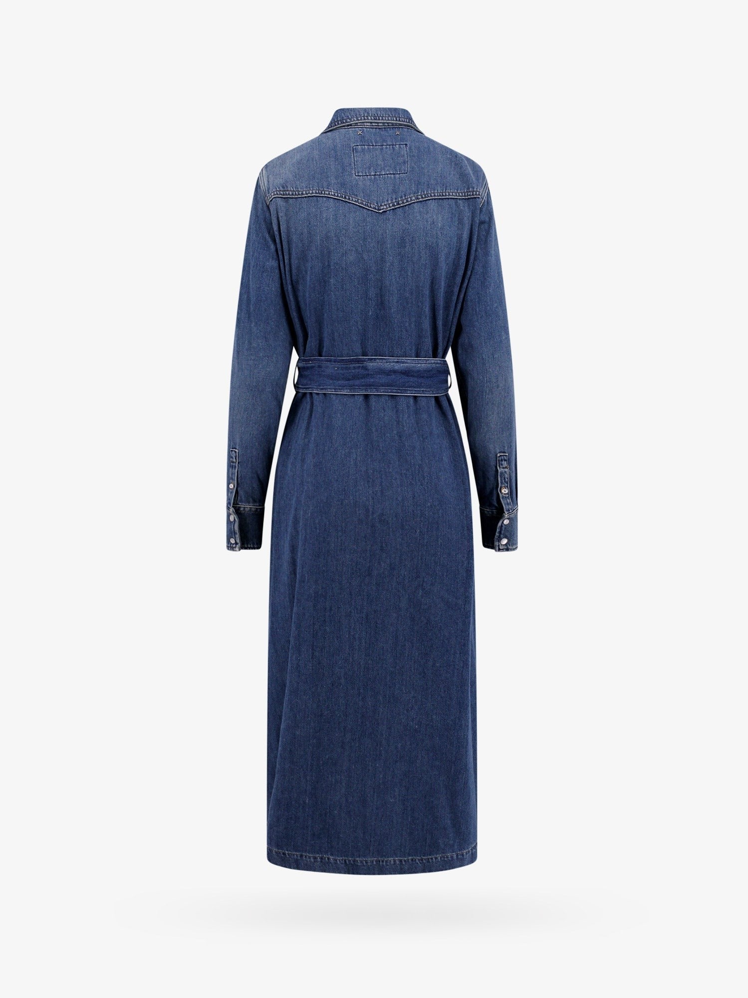 ワンピース GOLDEN  DELUXE BRAND Dana denim chemisier dress Blu Dana denim chemisier dress GOLDEN GOOSE DELUXE BRAND
