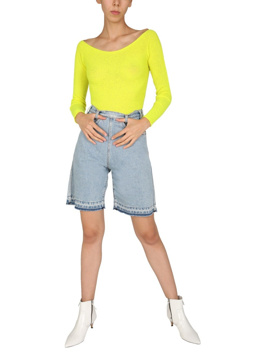 DENIM BERMUDA