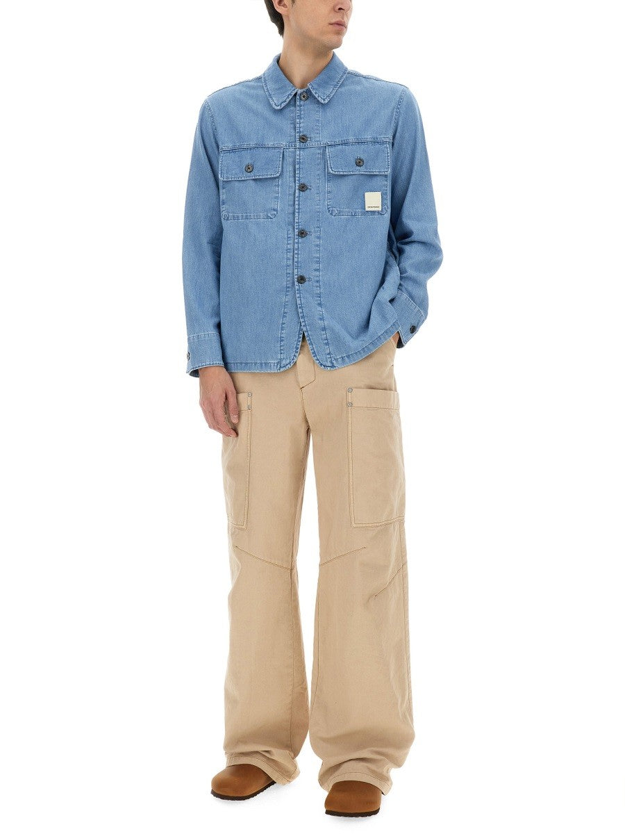 DENIM SHIRT JACKET