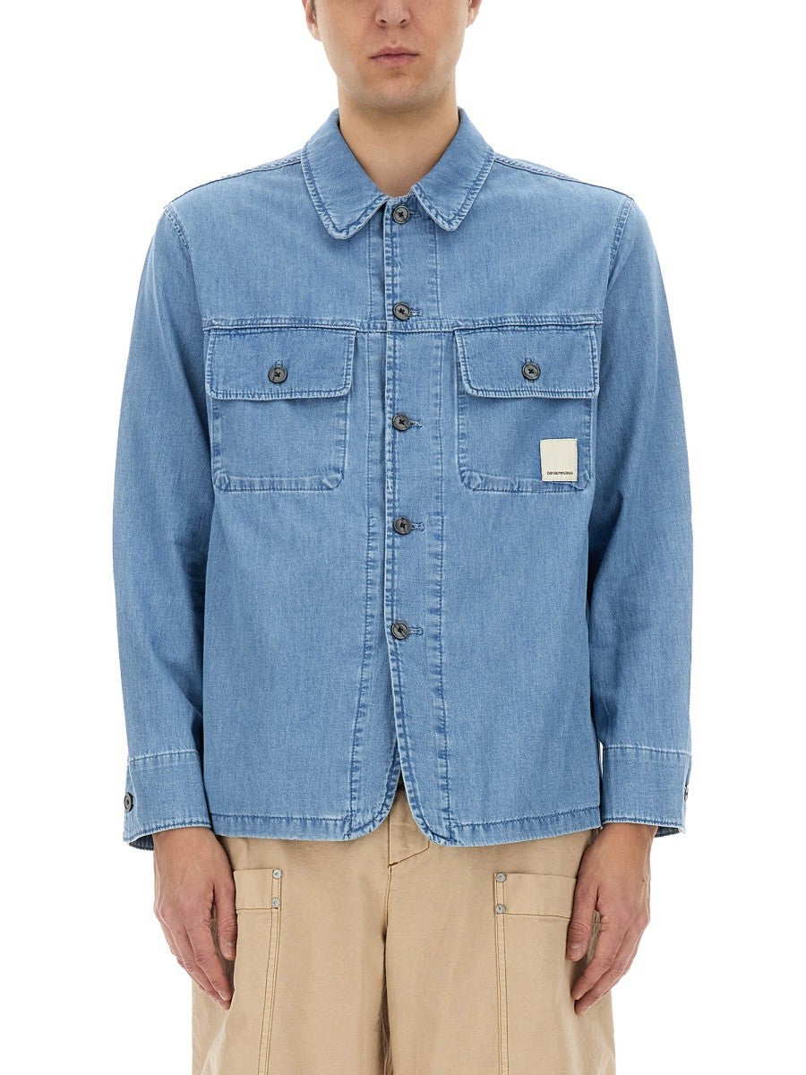 DENIM SHIRT JACKET