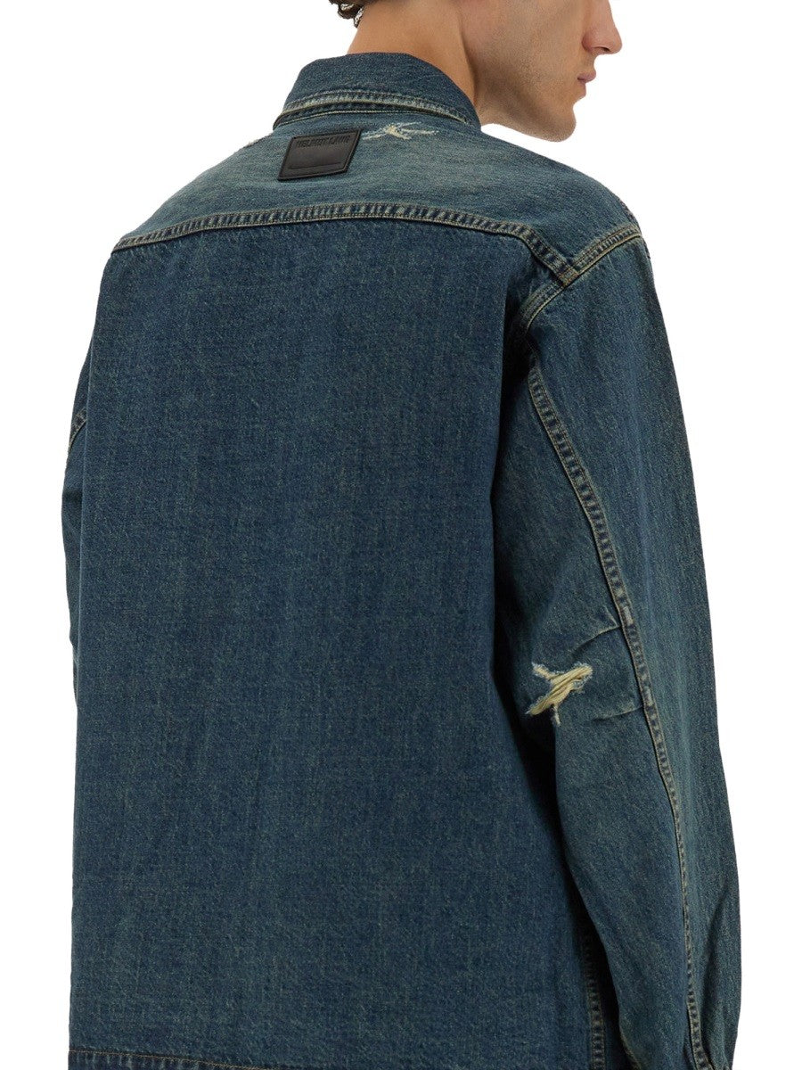 CHEMISE D'UNIFORME EN JEAN