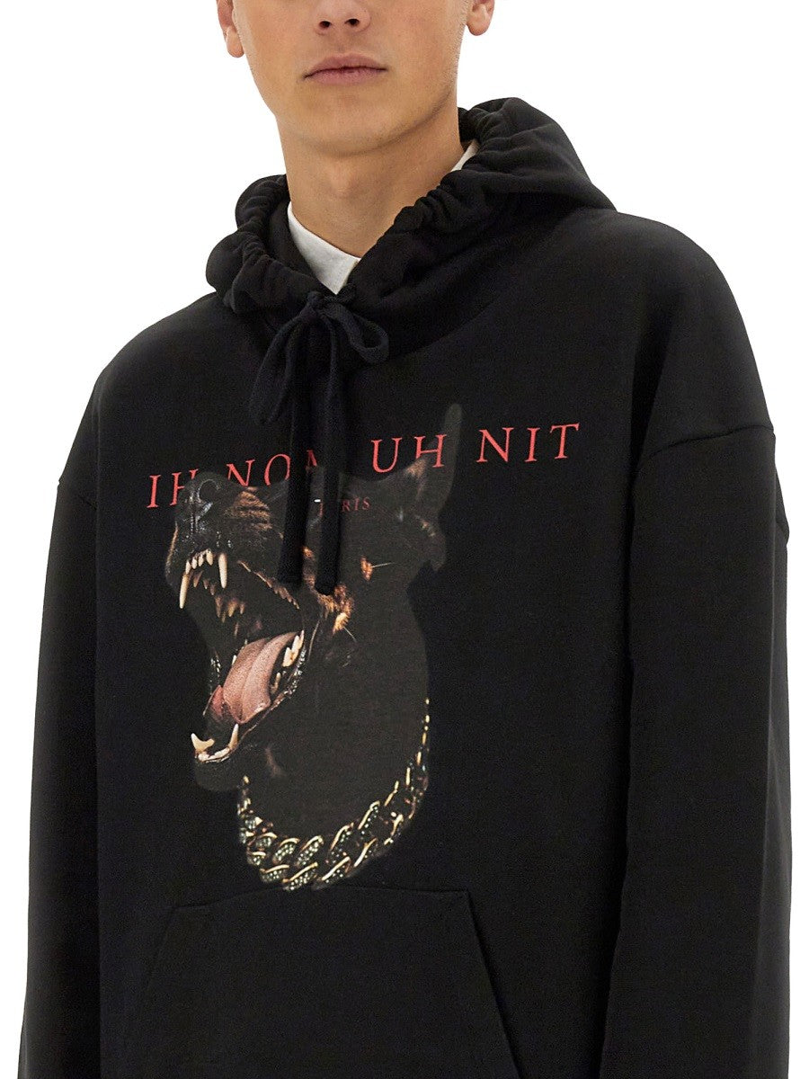 SWEAT-SHIRT IMPRIMÉ DOBERMANN