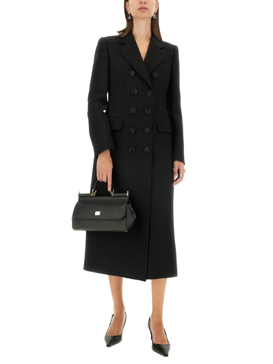 DOUBLE-BREASTED COAT