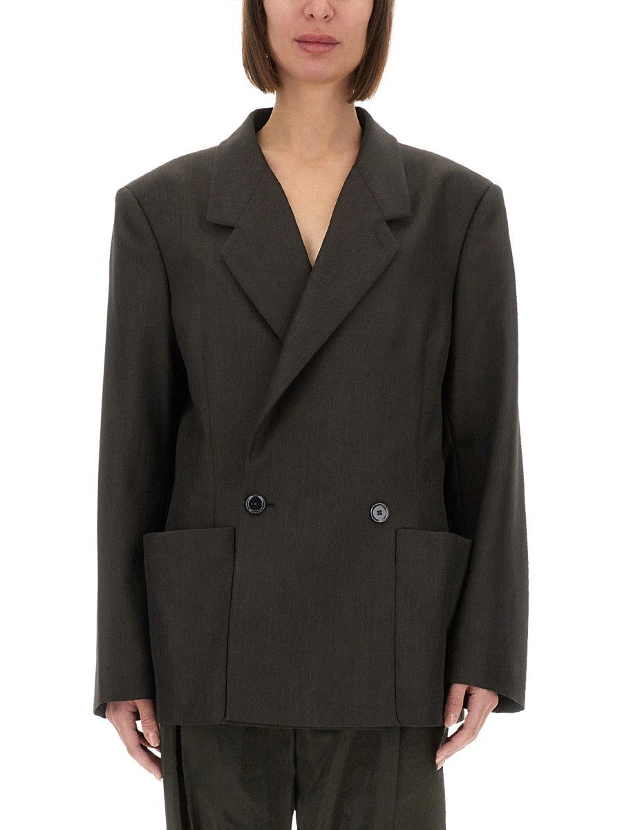 DOUBLE BREASTED TAILORED JACKET