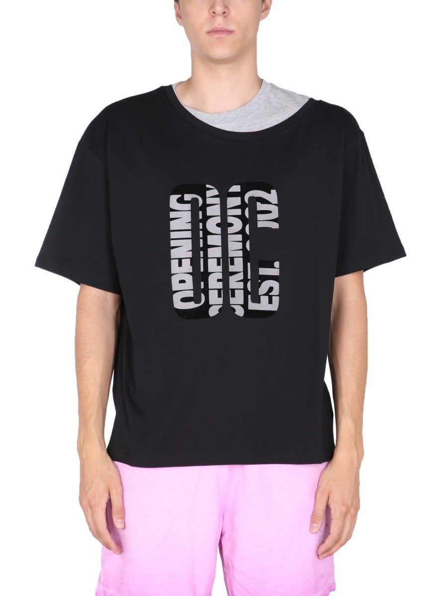 DOUBLE COLLAR T-SHIRT