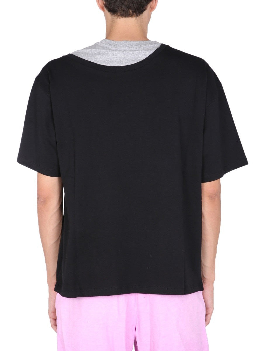 DOUBLE COLLAR T-SHIRT