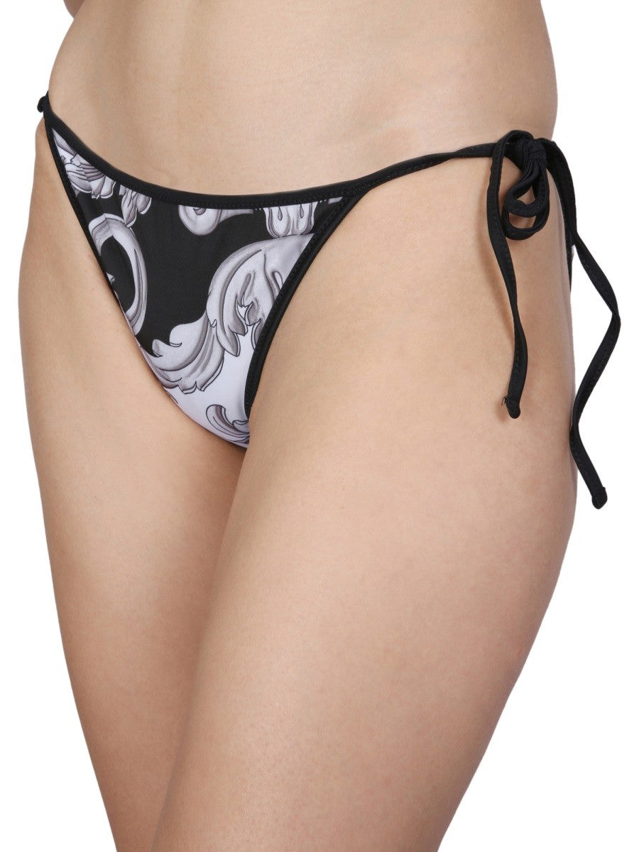 DOUBLE FACE PRINT BIKINI BOTTOM