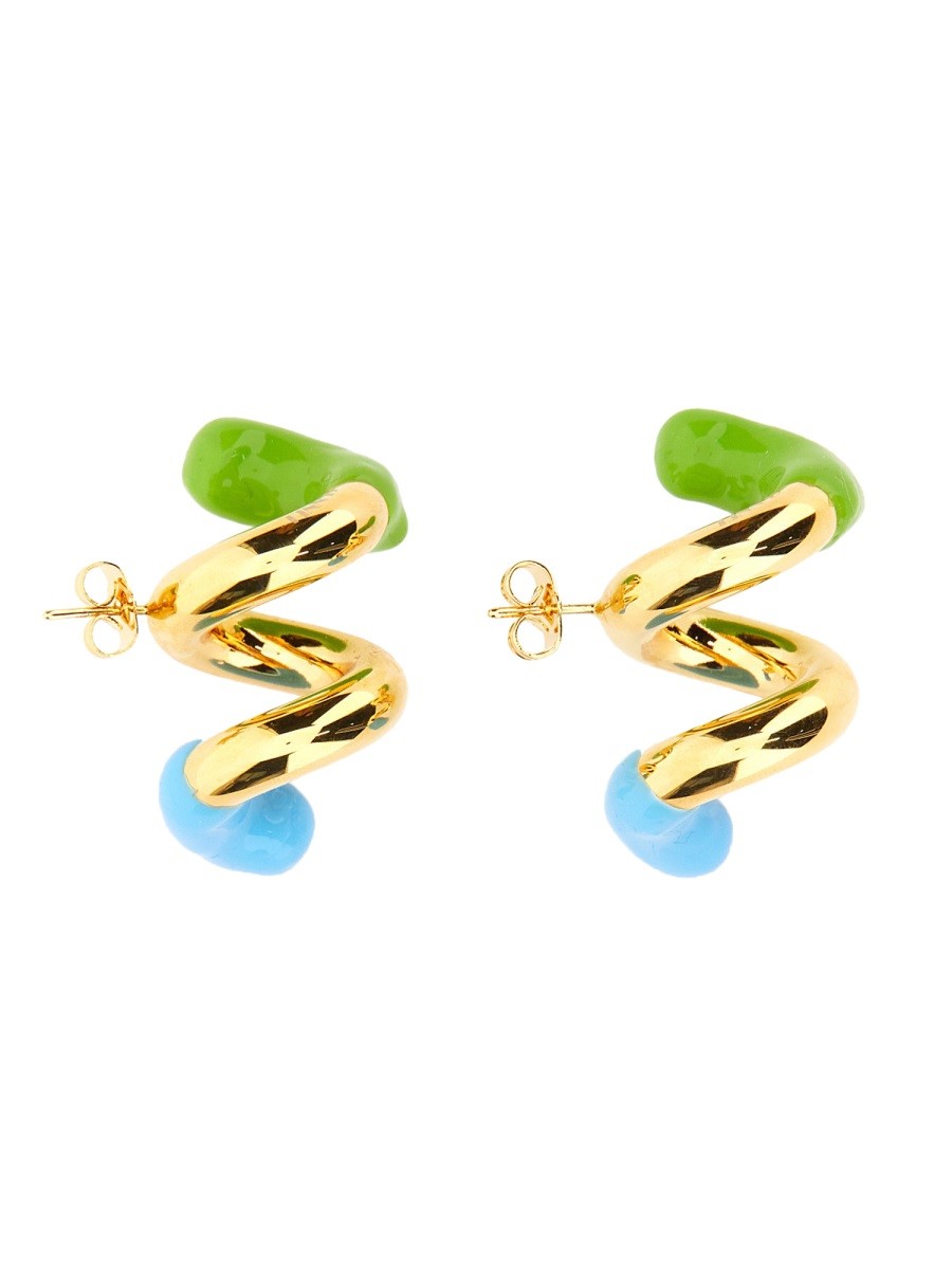 DOUBLE FUSILLO EARRING