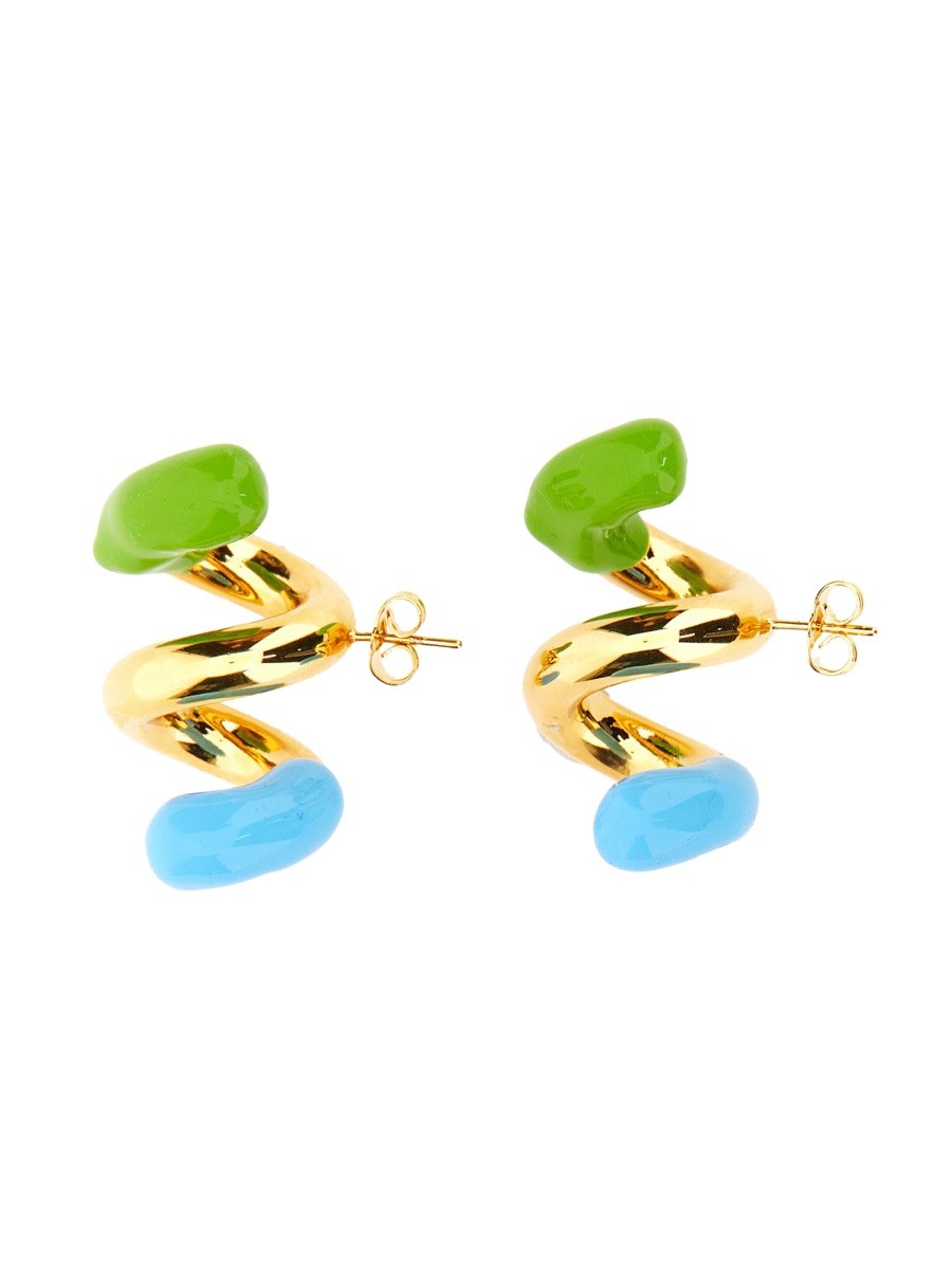 DOUBLE FUSILLO EARRING