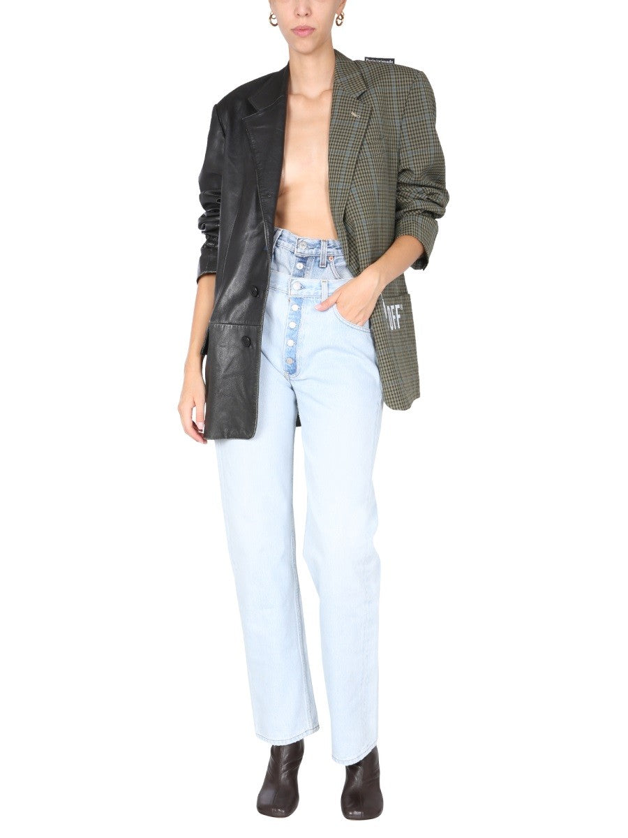 DOUBLE WAISTED JEANS | Basement 88